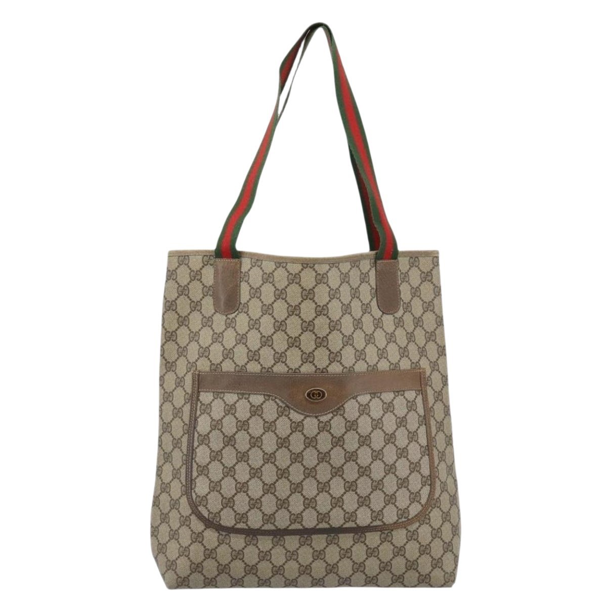 Leather tote