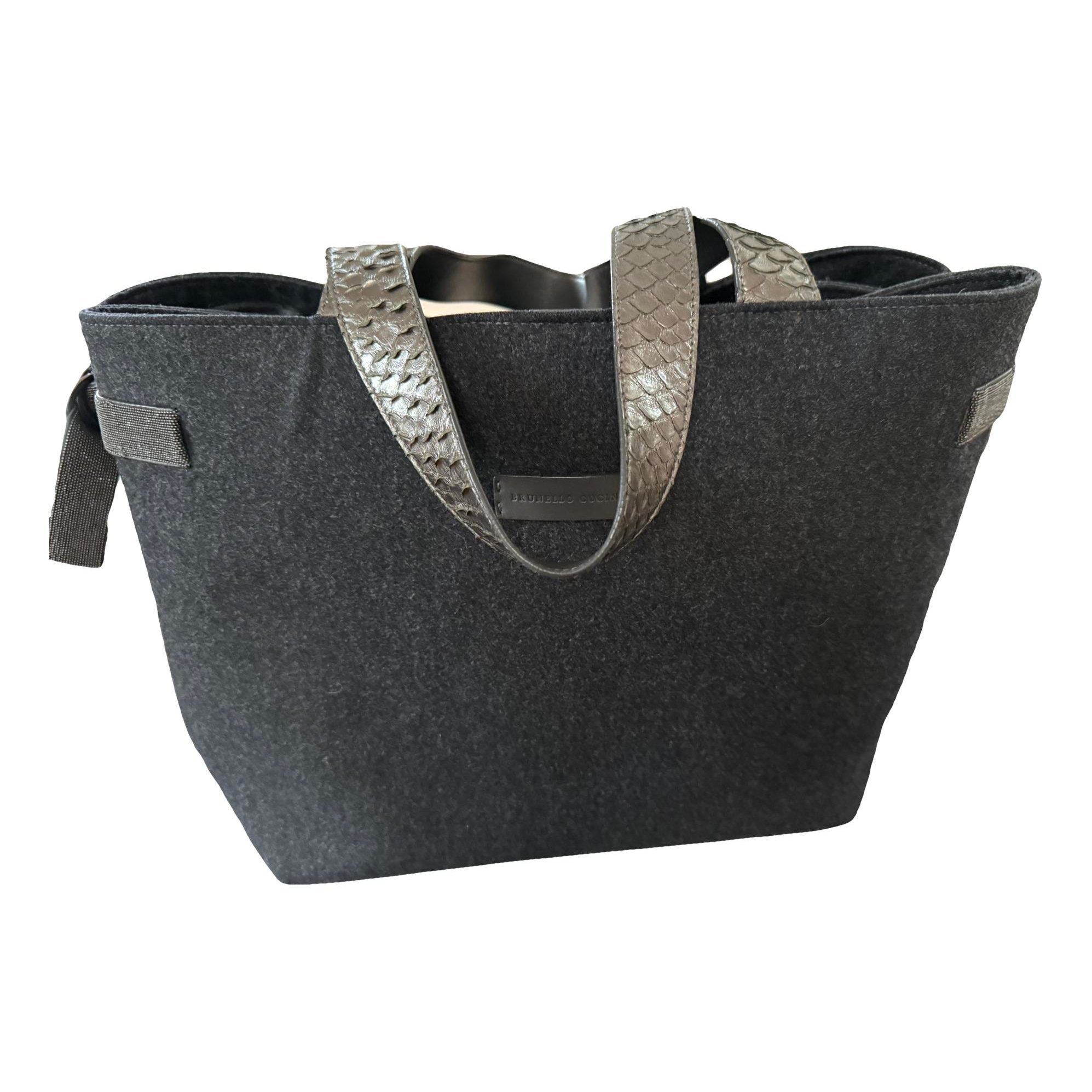 Brunello Cucinelli Wool tote