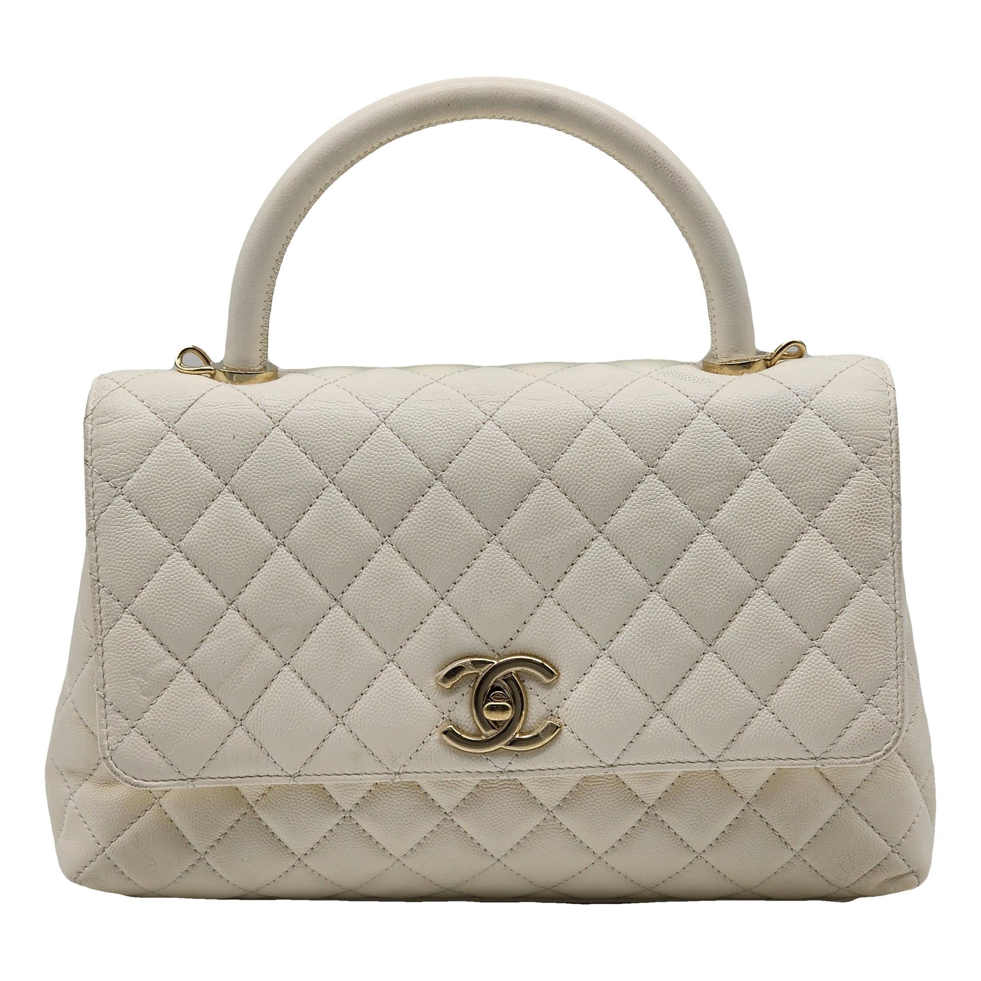 Coco Handle leather handbag
