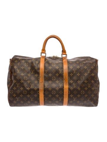 LV Monogram Keepall Bandouliere 50