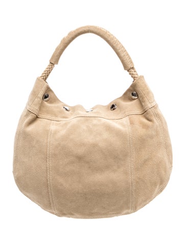 Scamosciato Suede Top Handle Bag