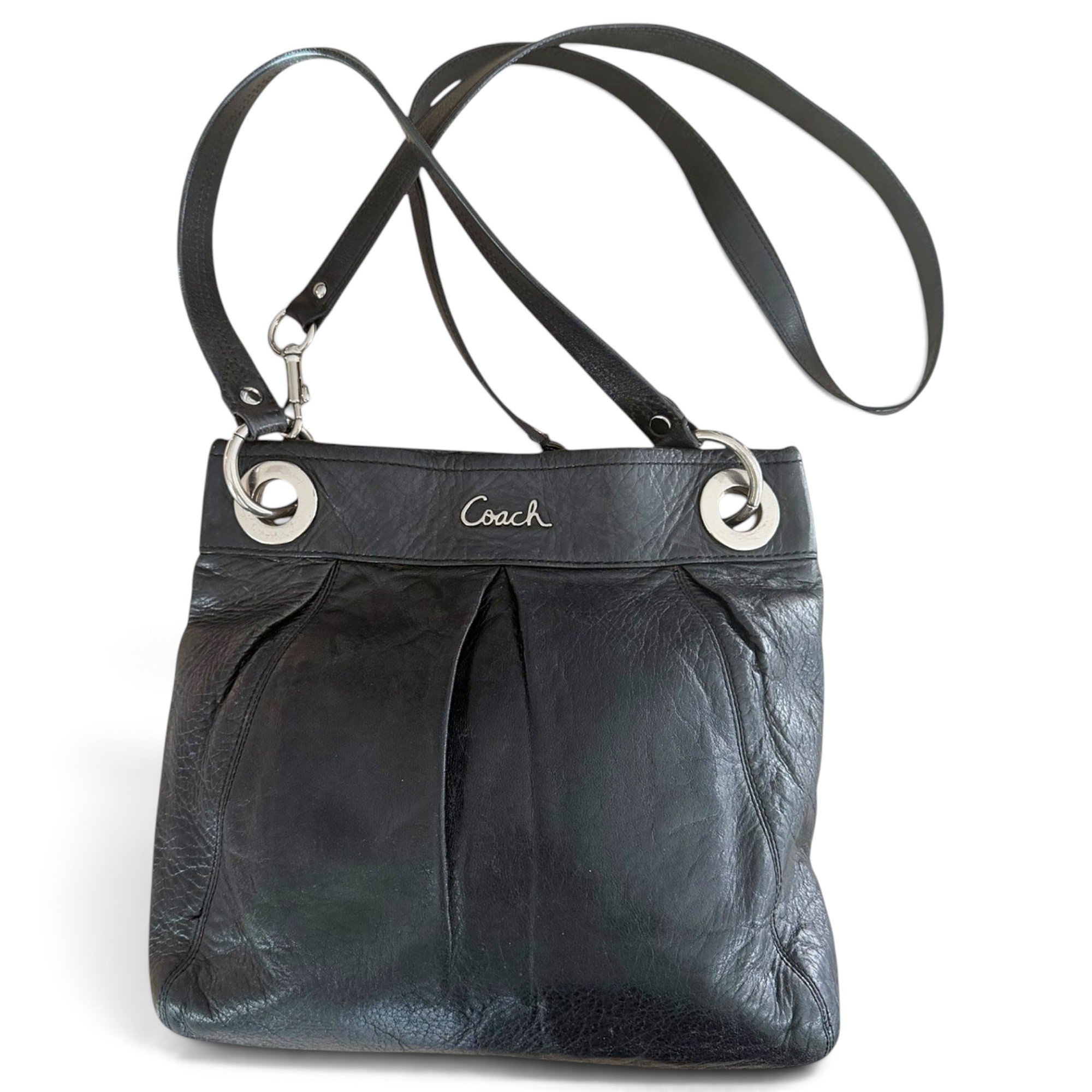 Leather handbag