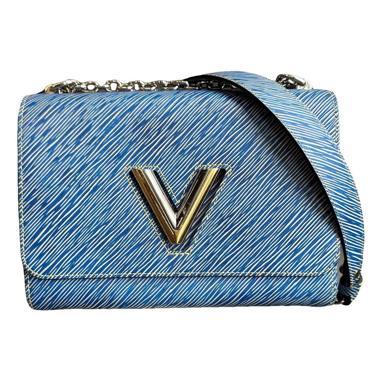Twist leather handbag