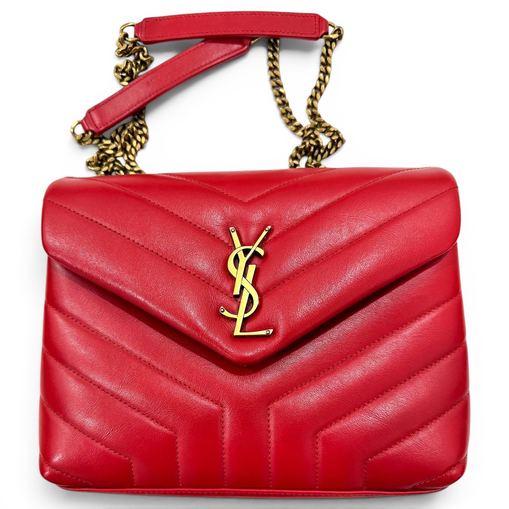 Loulou leather crossbody bag