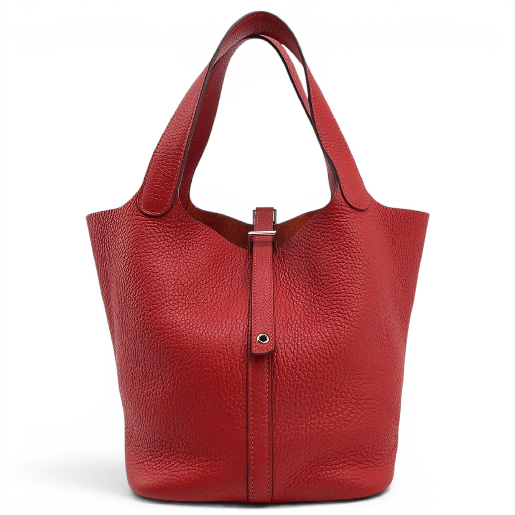 Picotin leather handbag