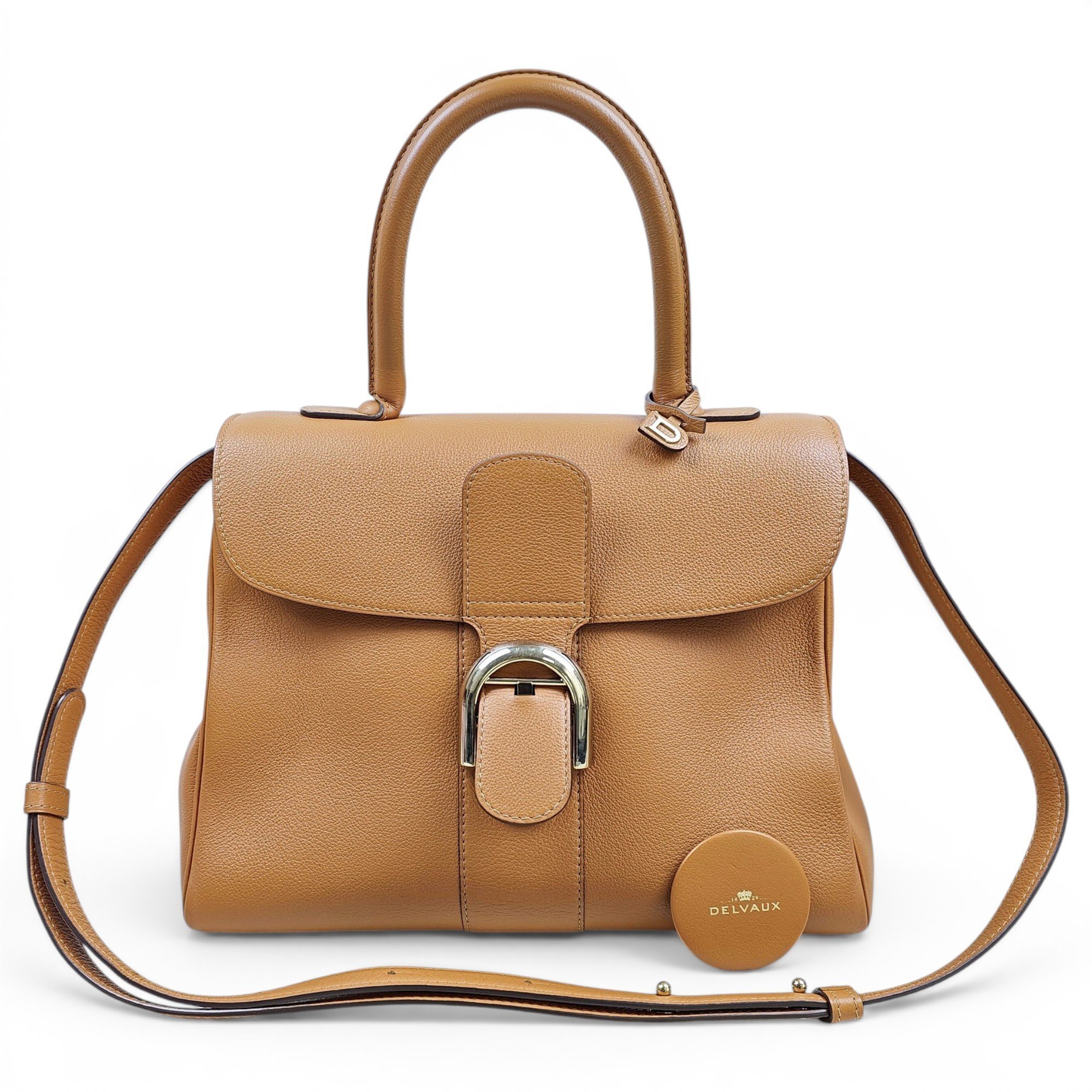 Brillant leather handbag