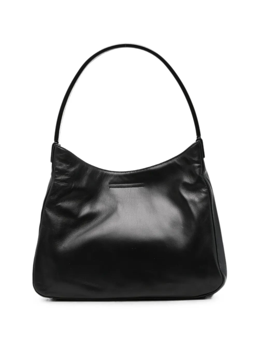 2000s leather tote bag