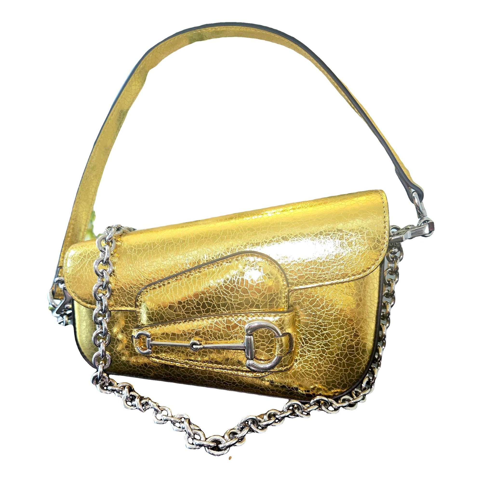 Horsebit Chain leather bag