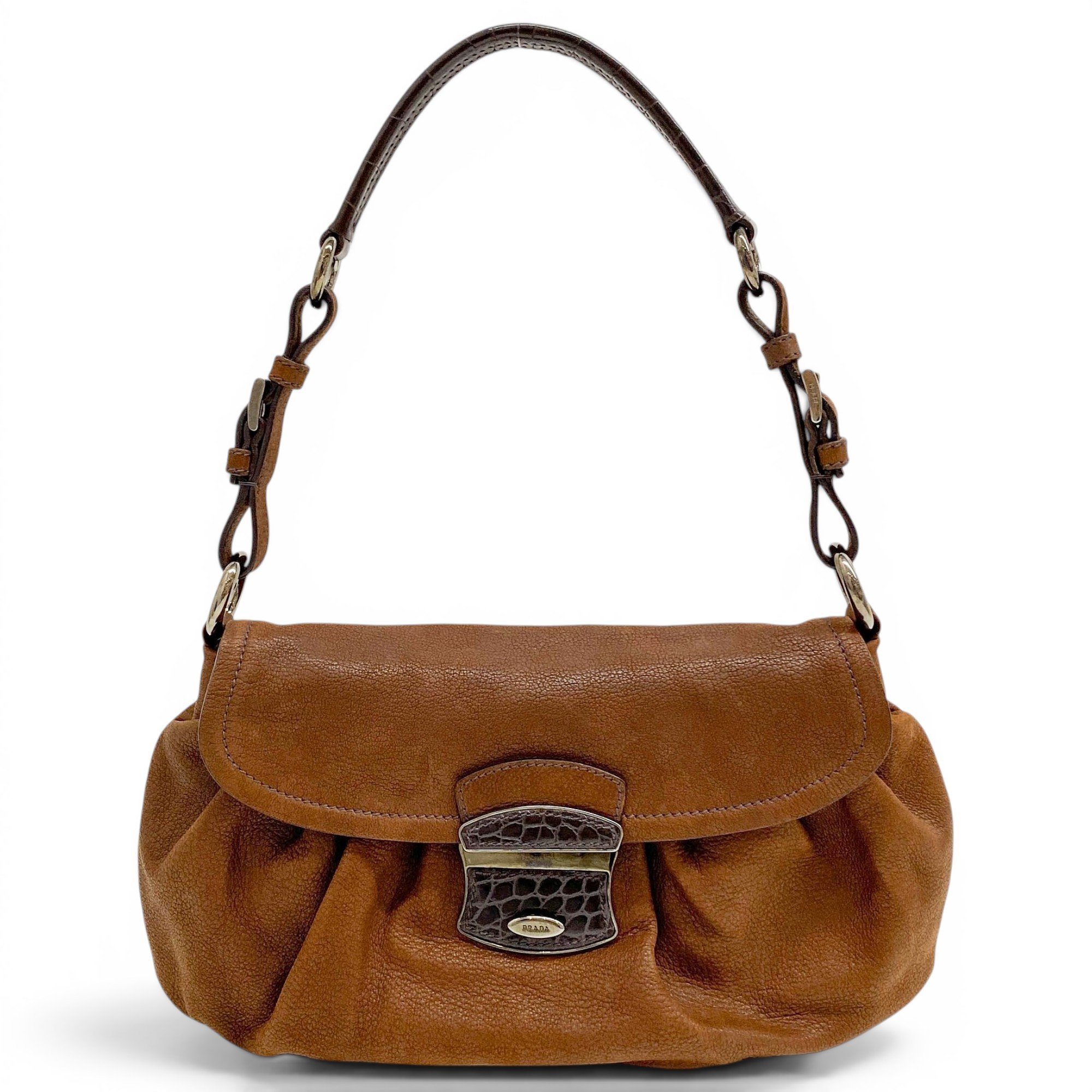 Leather handbag