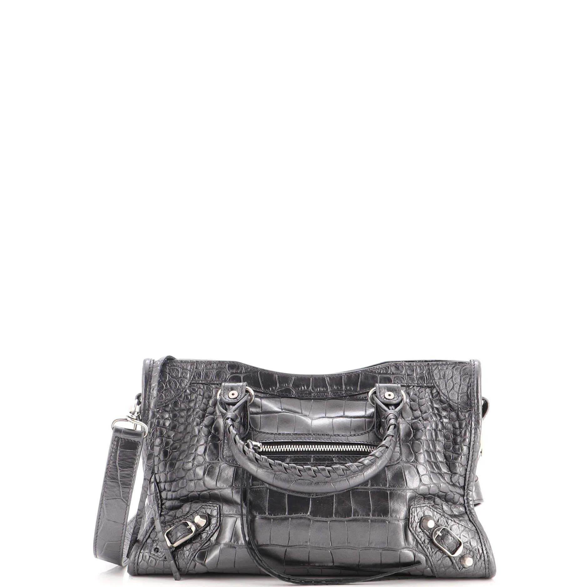 Leather satchel