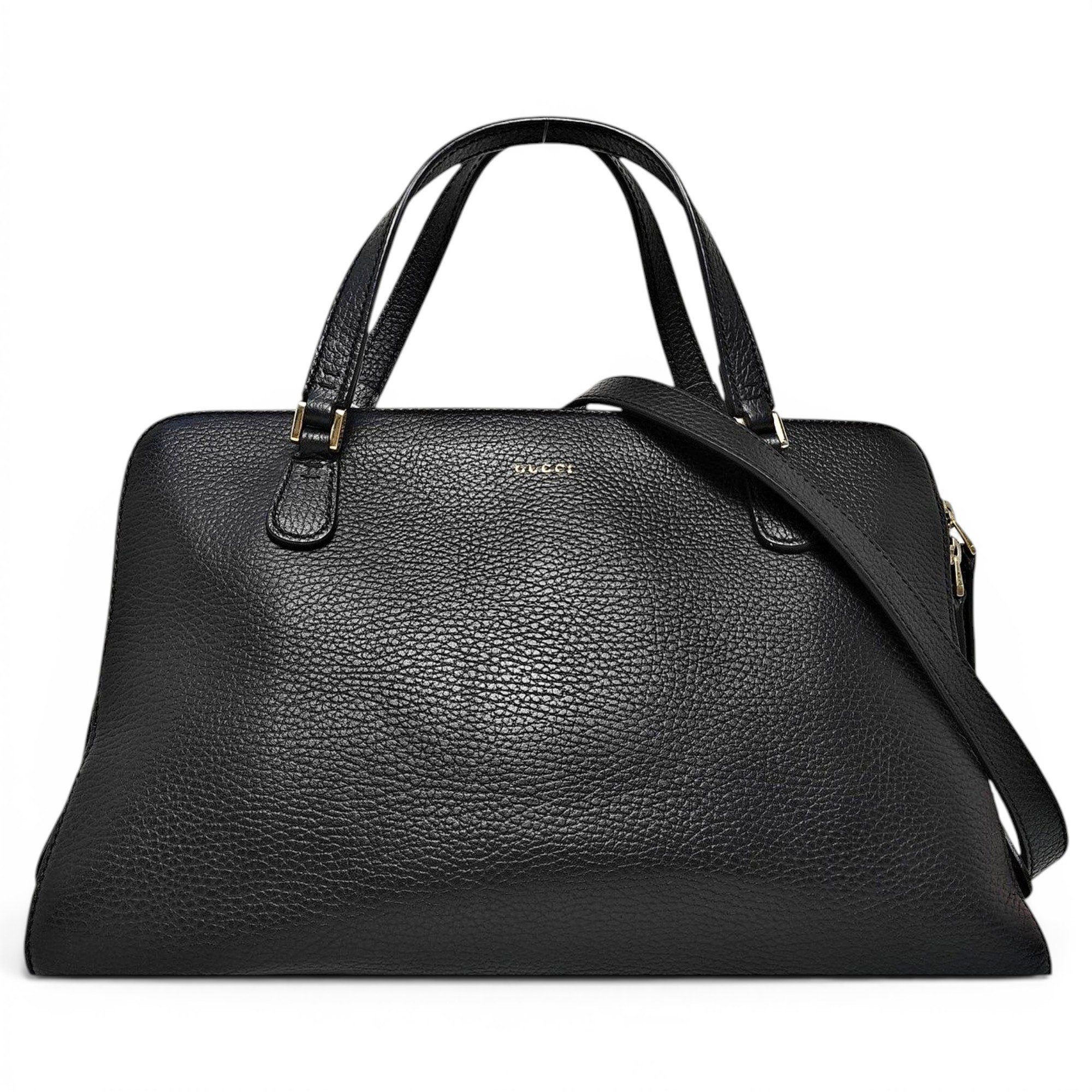 Swing leather handbag