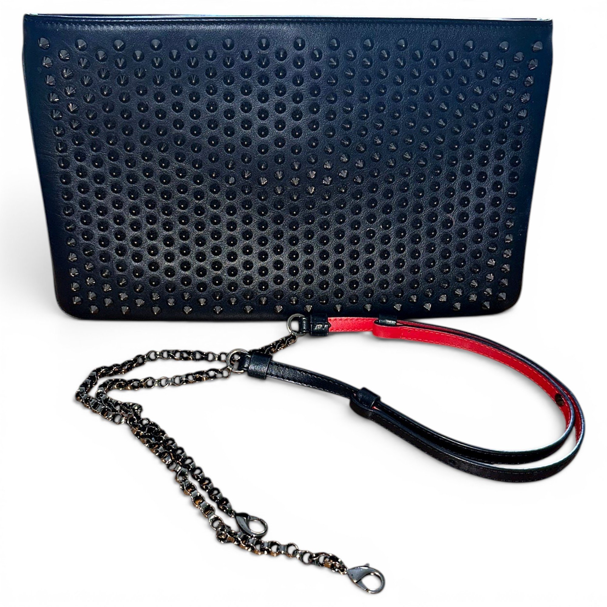 Leather crossbody bag