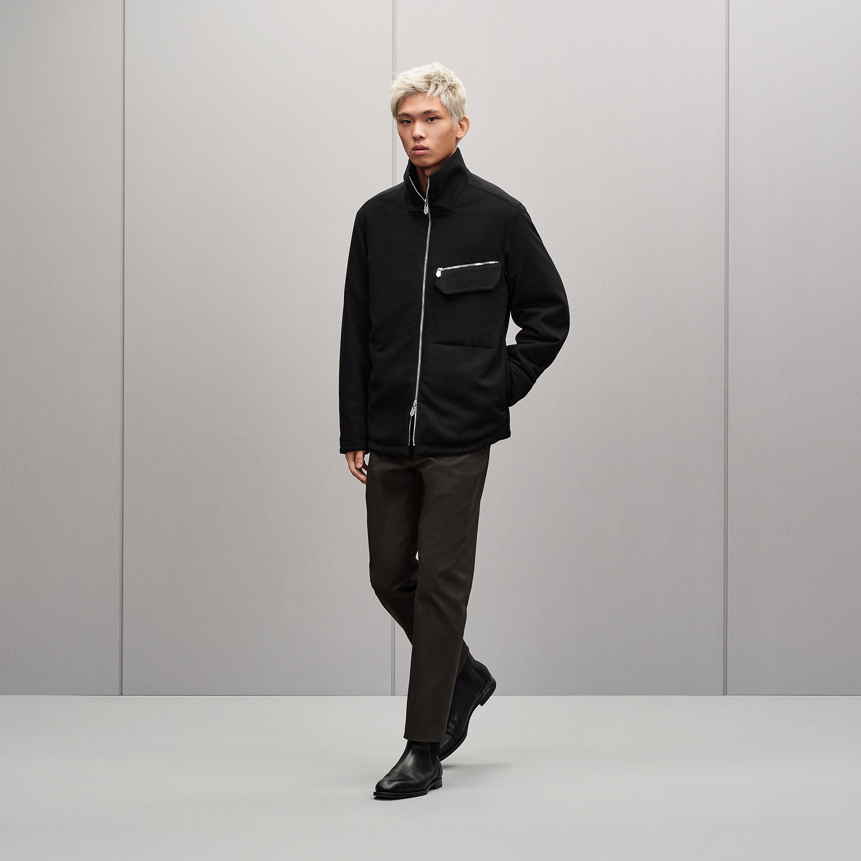 Reversible overshirt