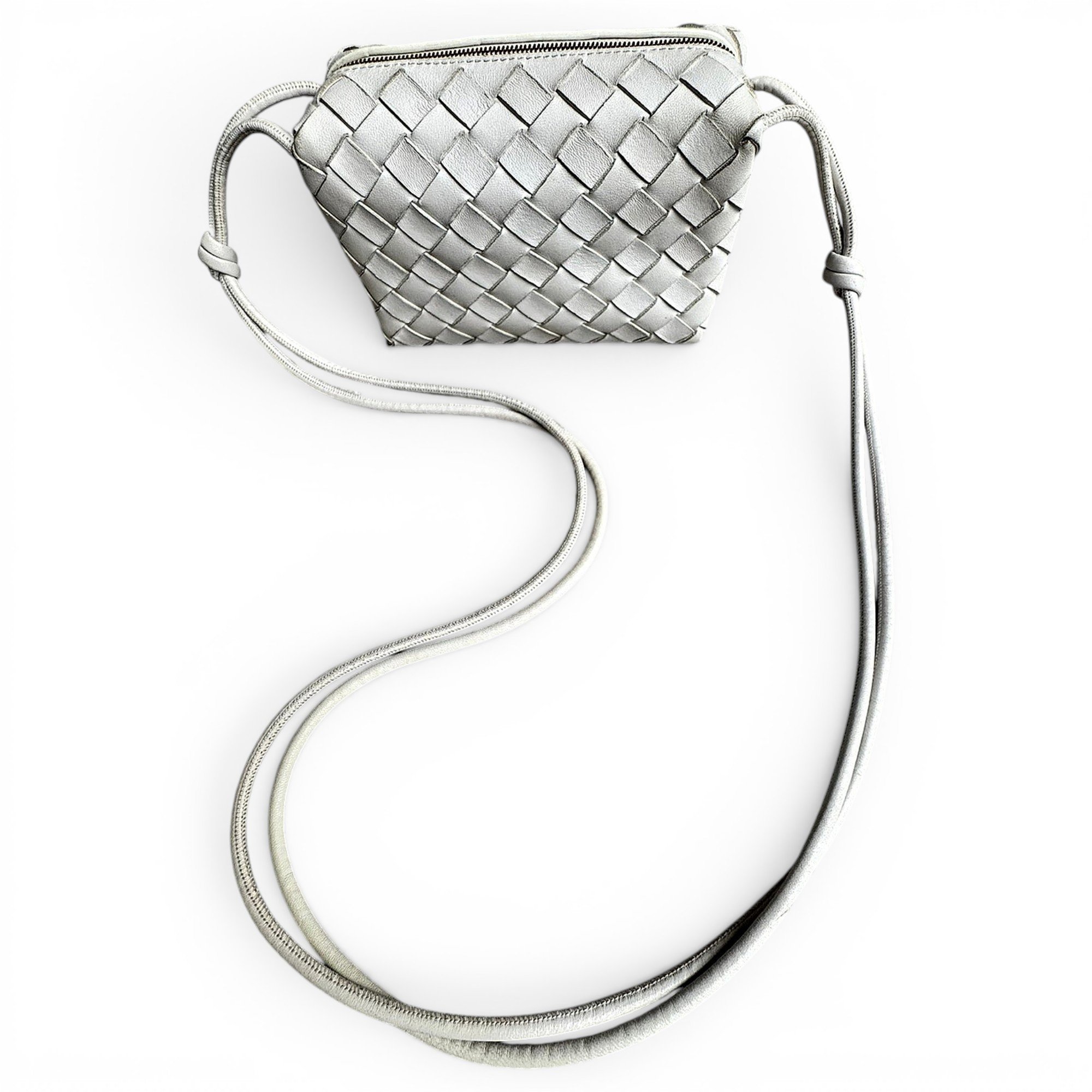 Loop leather mini bag