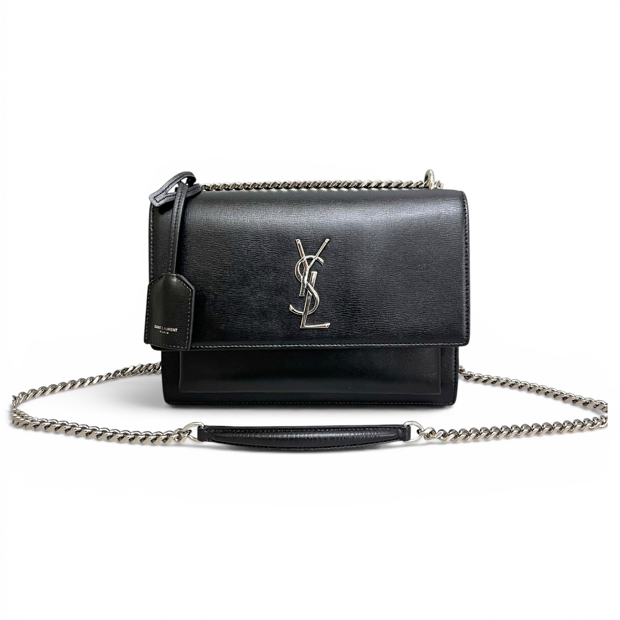 Sunset leather handbag