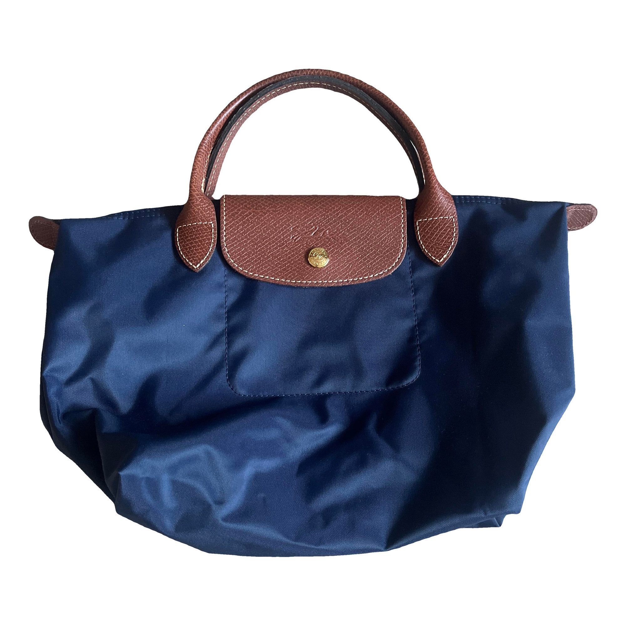 Pliage leather handbag