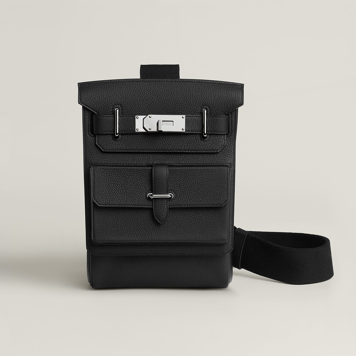 Hermès HAC à Dos in Noir