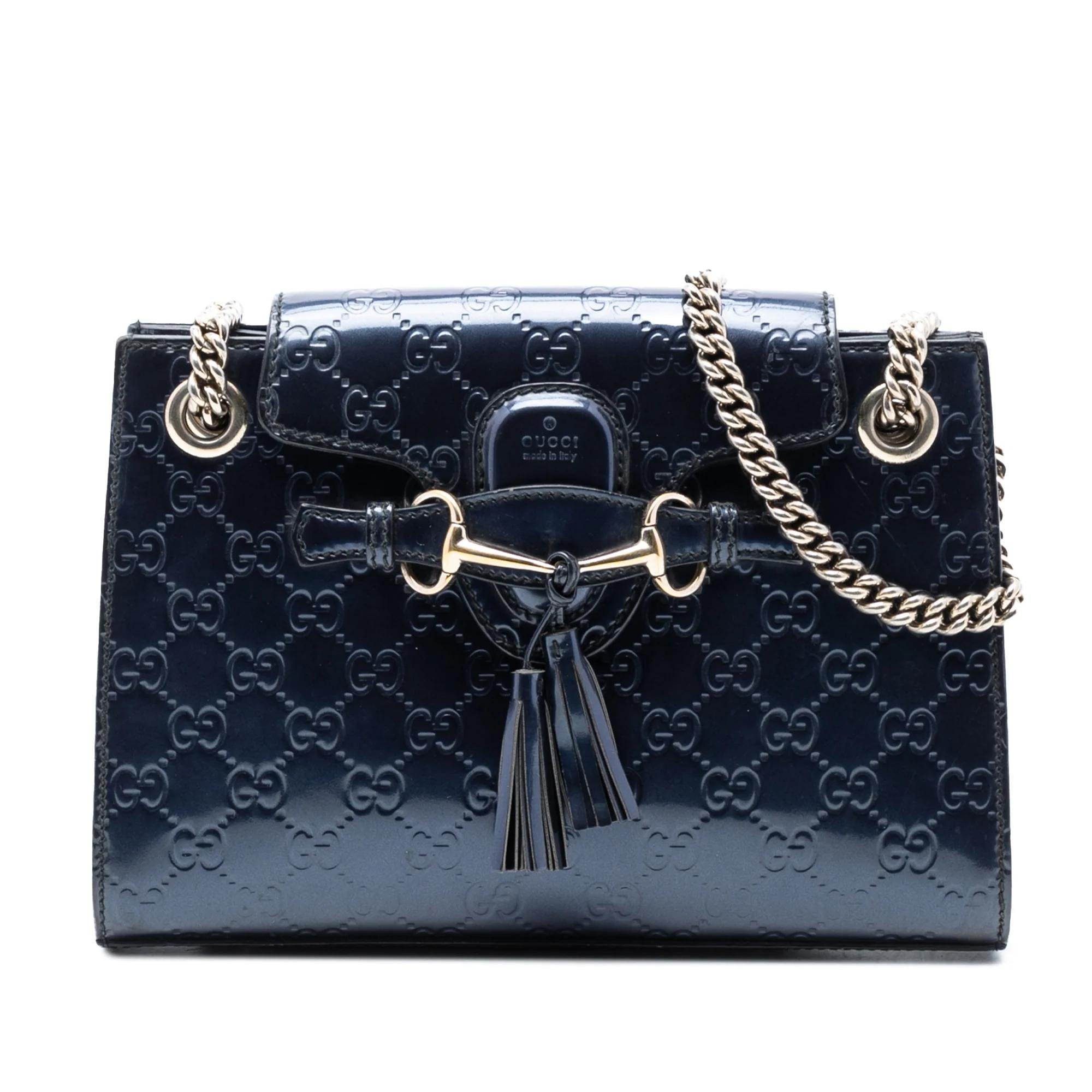 Emily patent leather handbag