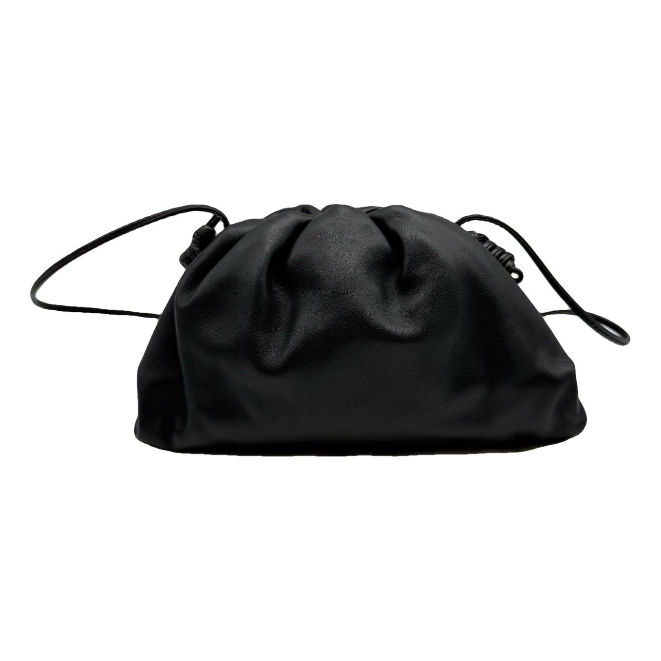 Pouch leather handbag