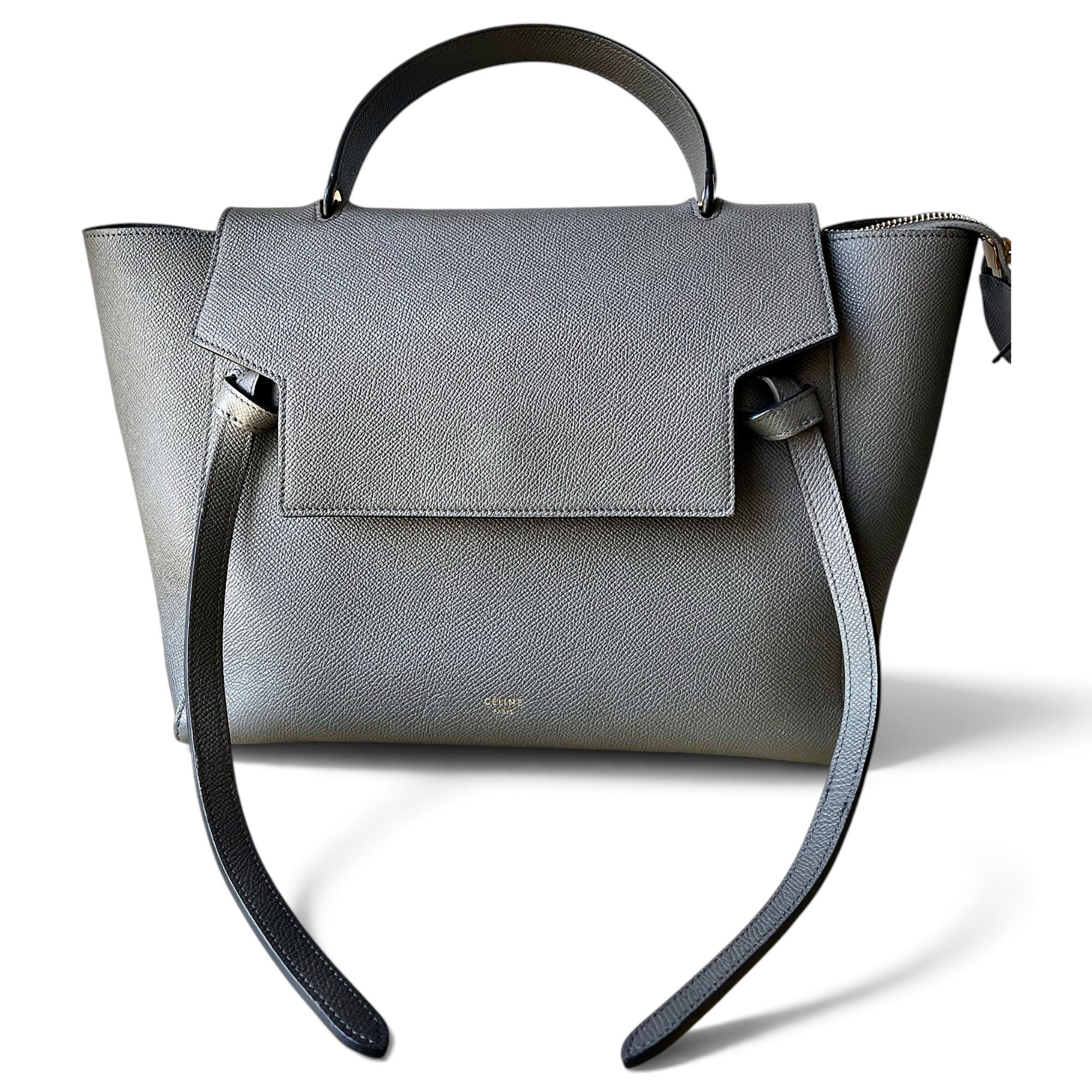 Belt leather bag