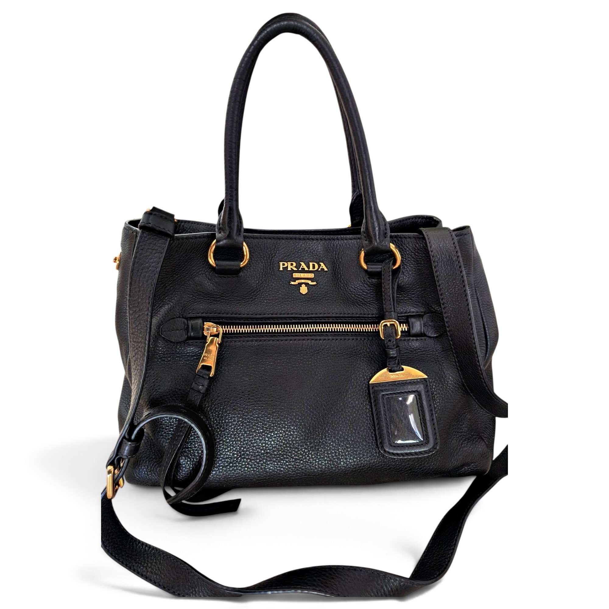 Leather crossbody bag