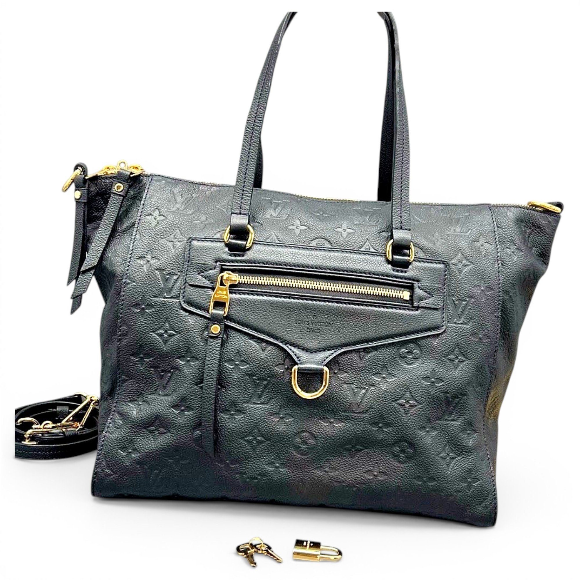 Lumineuse leather tote