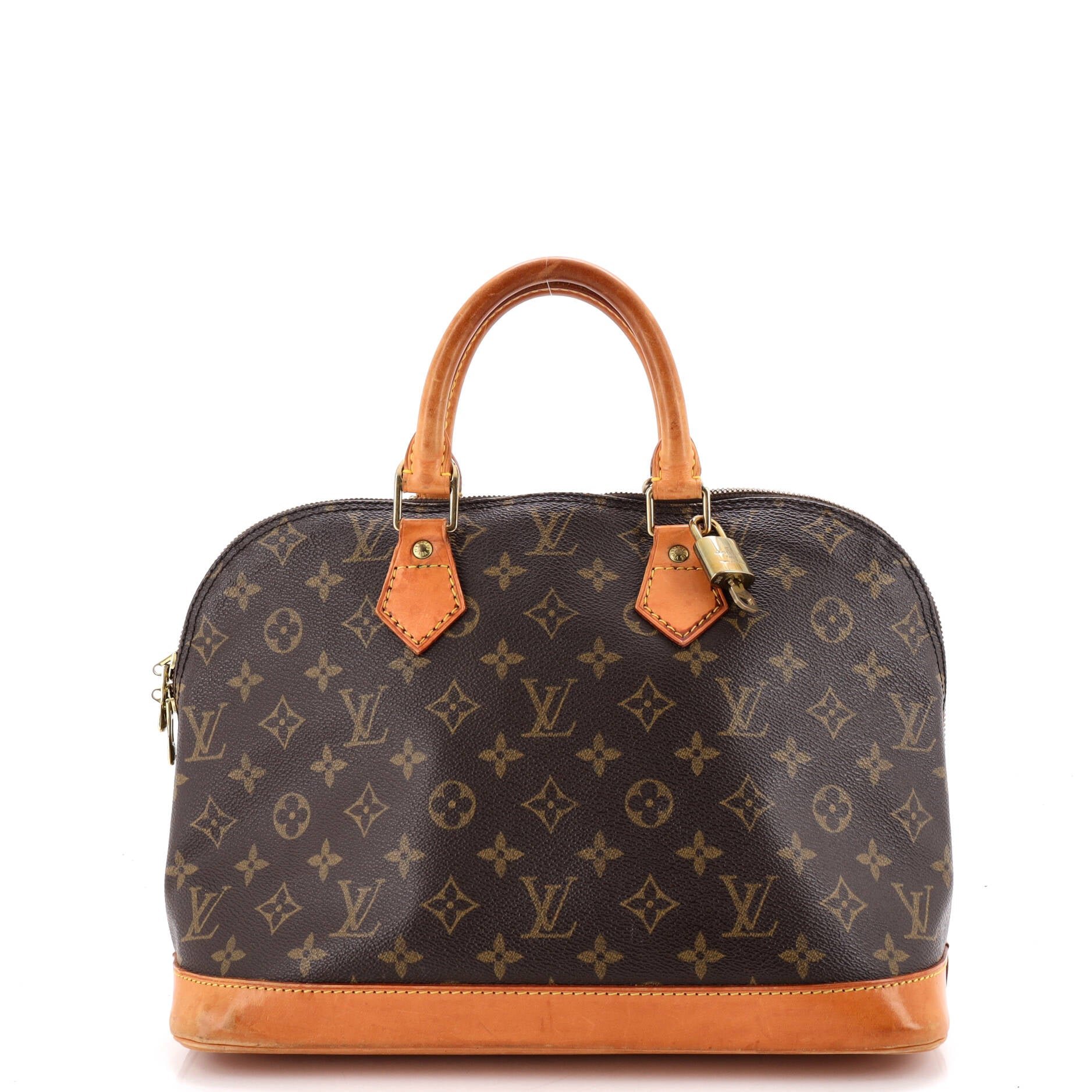 Vintage Alma Handbag Monogram Canvas PM