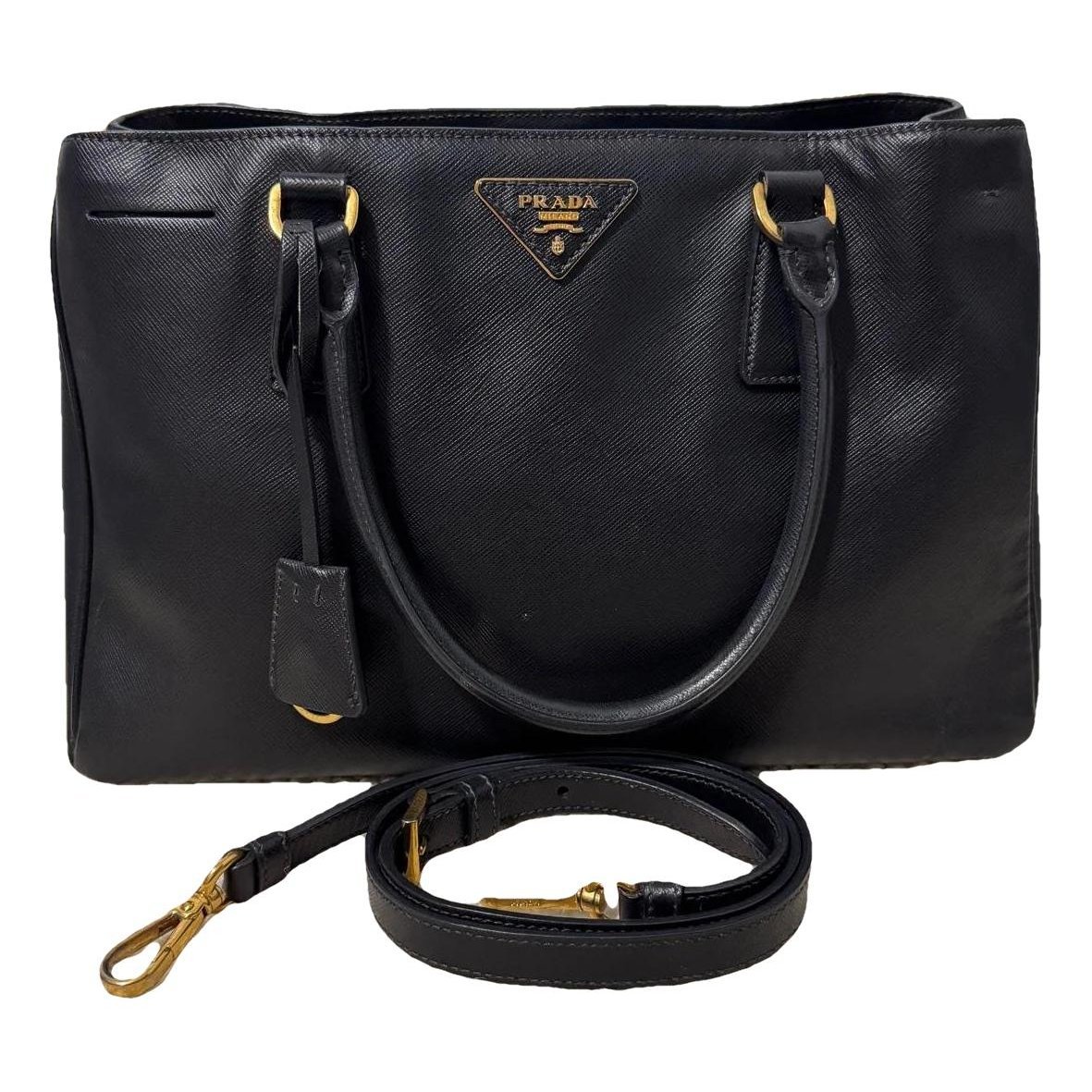Leather tote