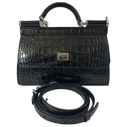 Dolce & Gabbana Sicily leather handbag