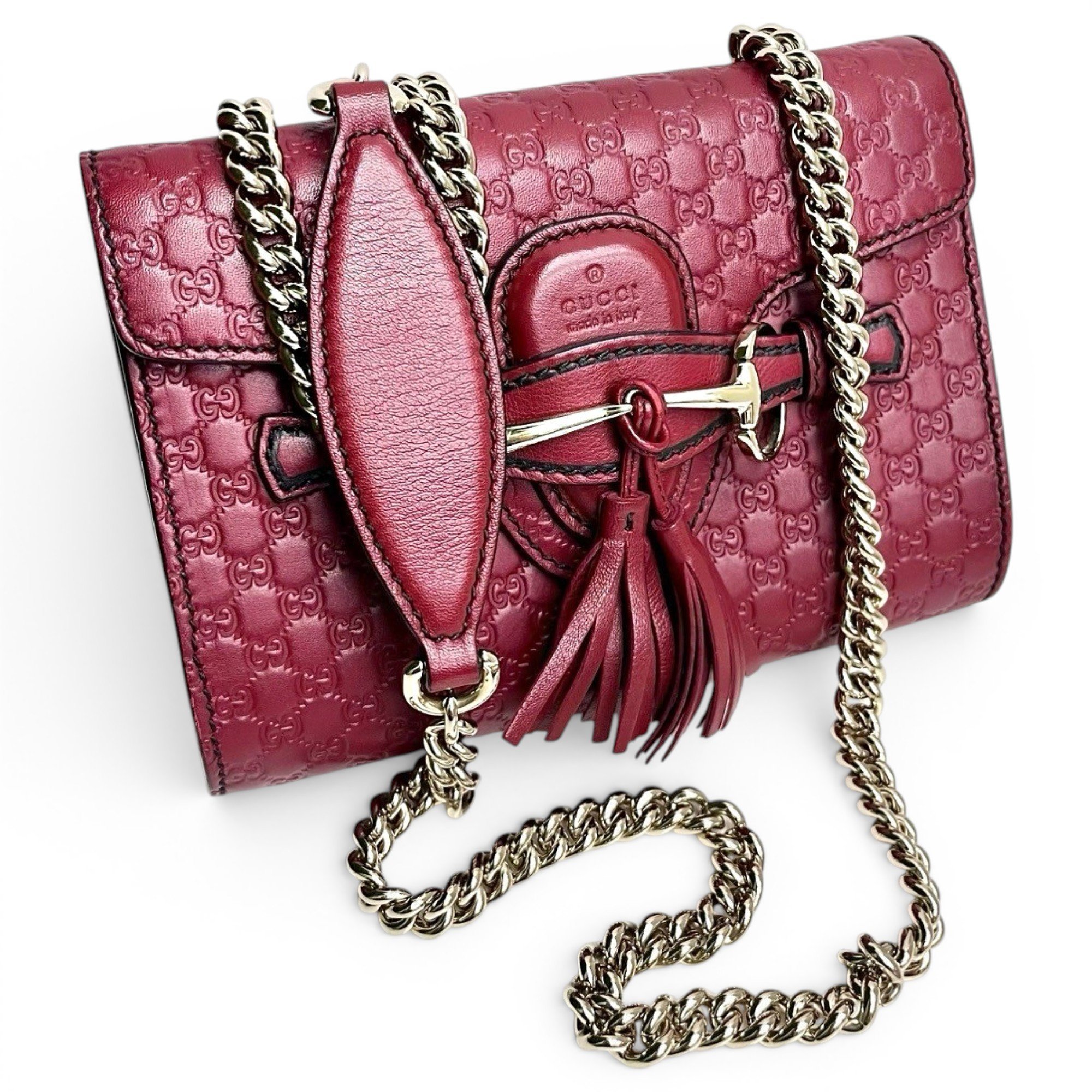 Emily leather handbag
