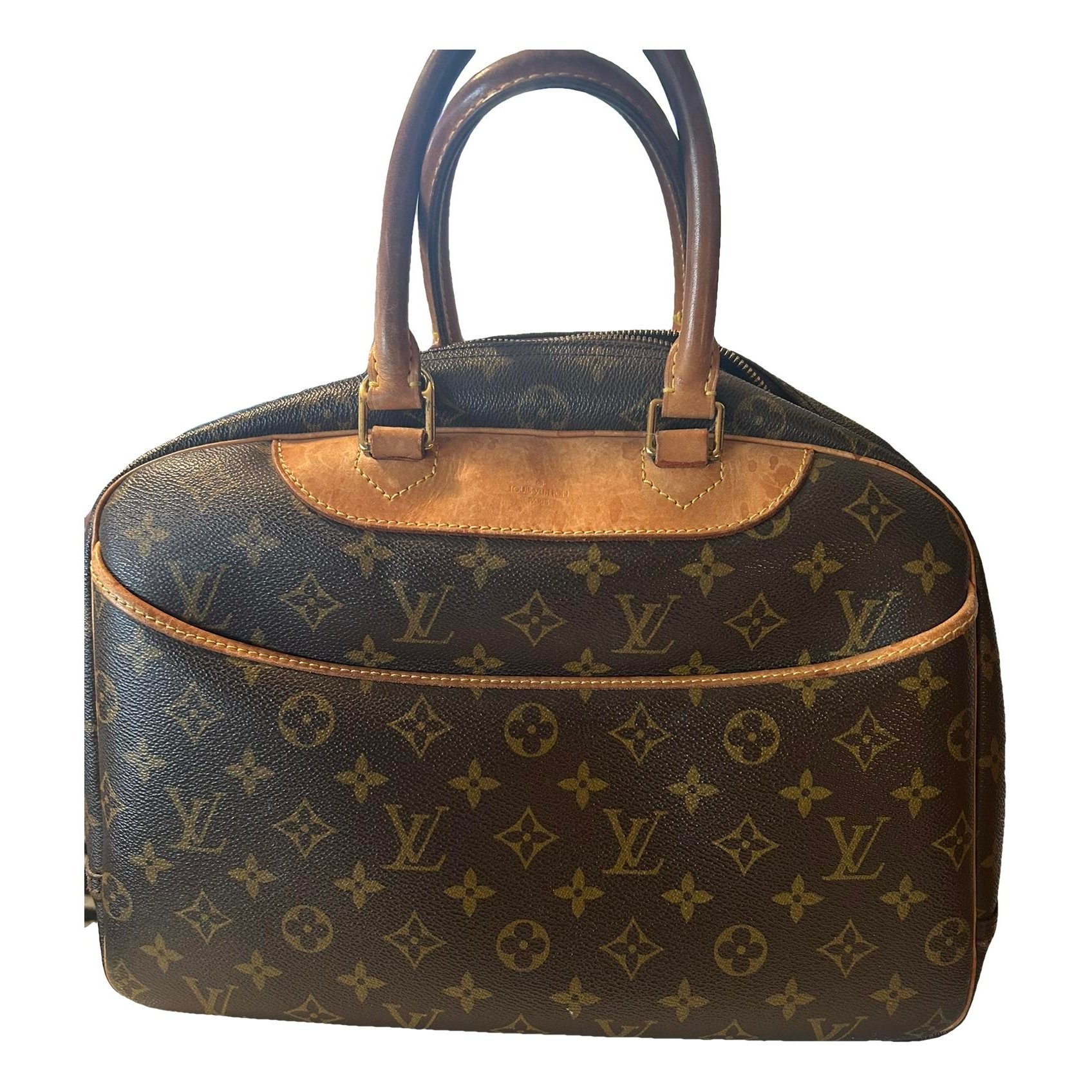 Deauville leather handbag