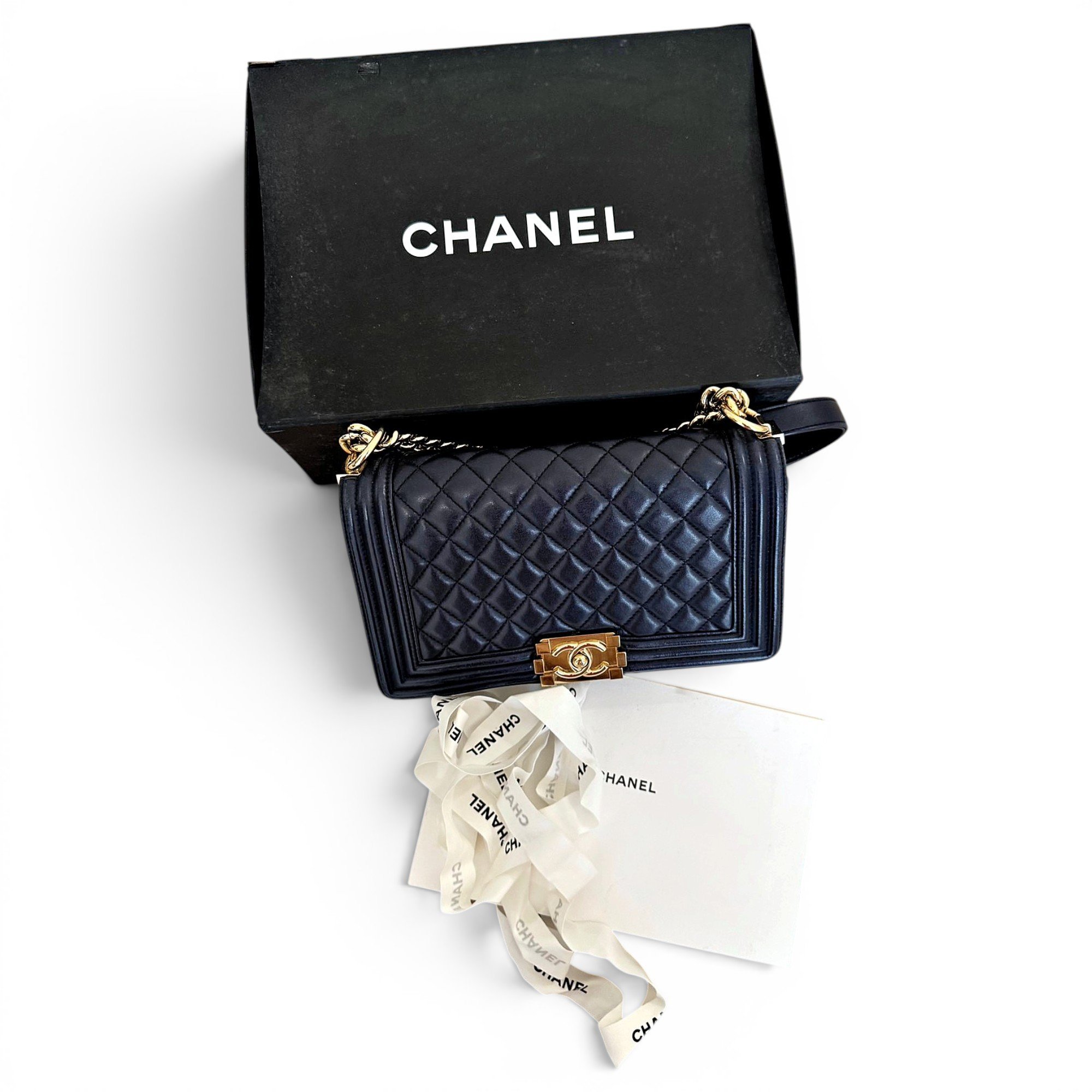 Boy leather crossbody bag