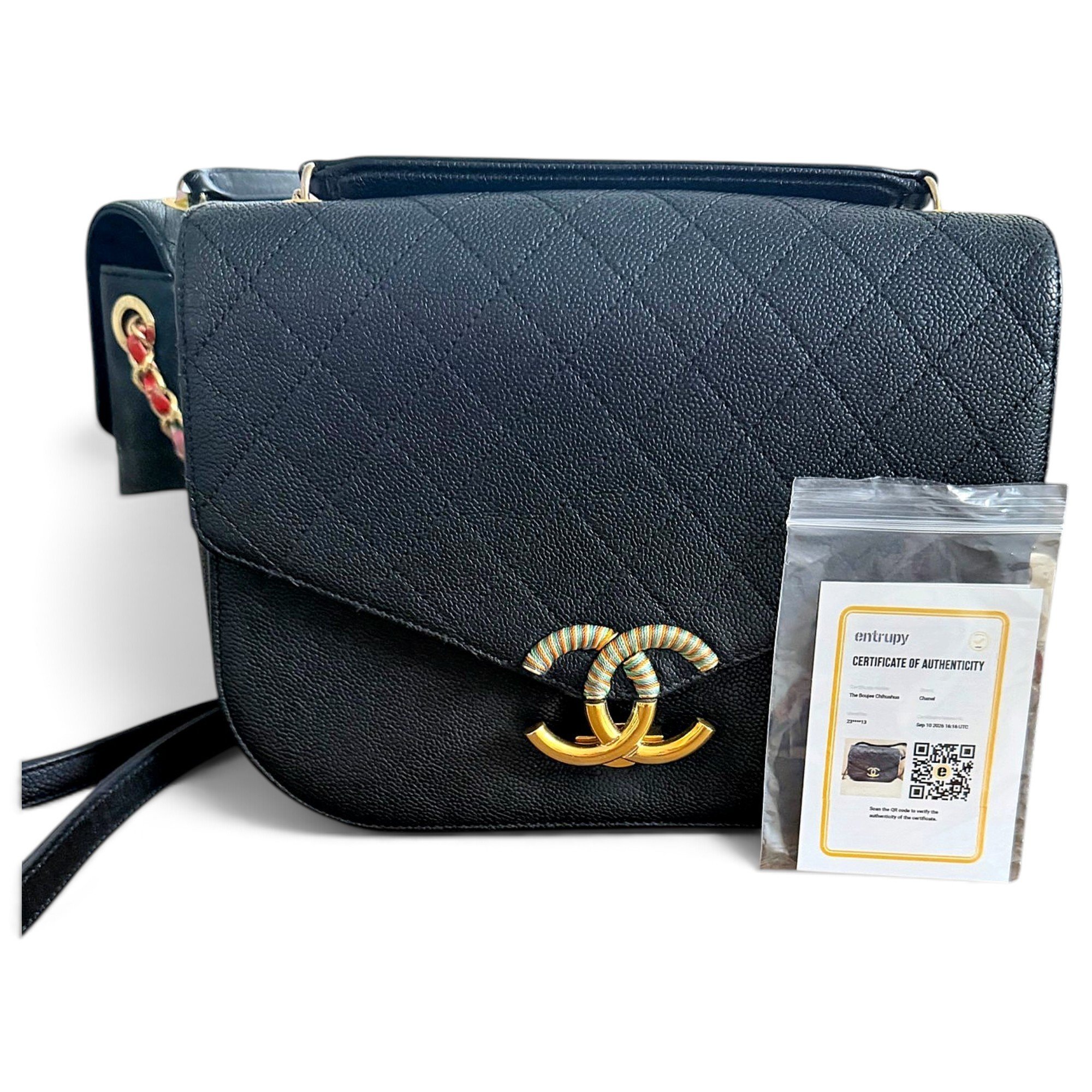 Leather handbag