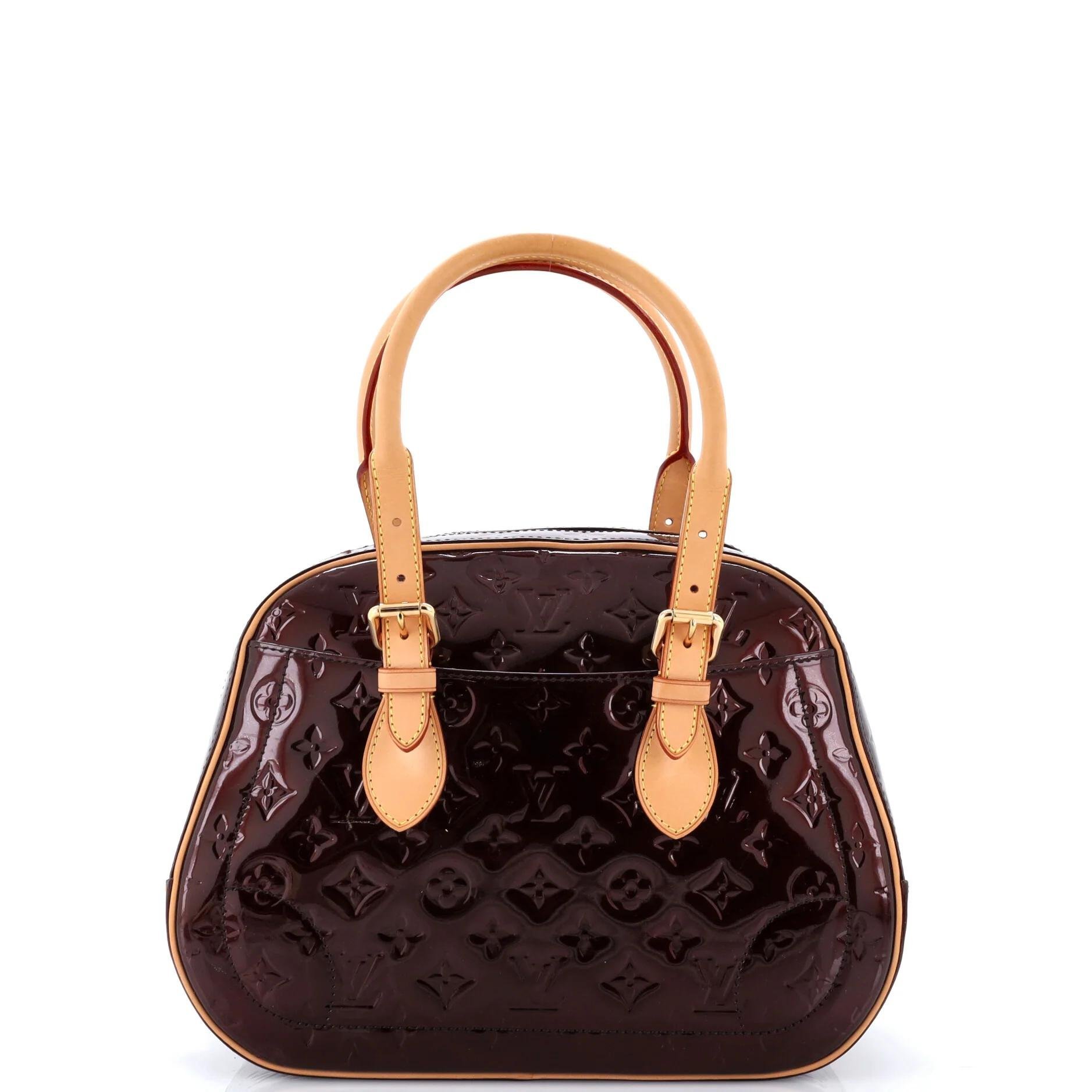 Summit patent leather handbag