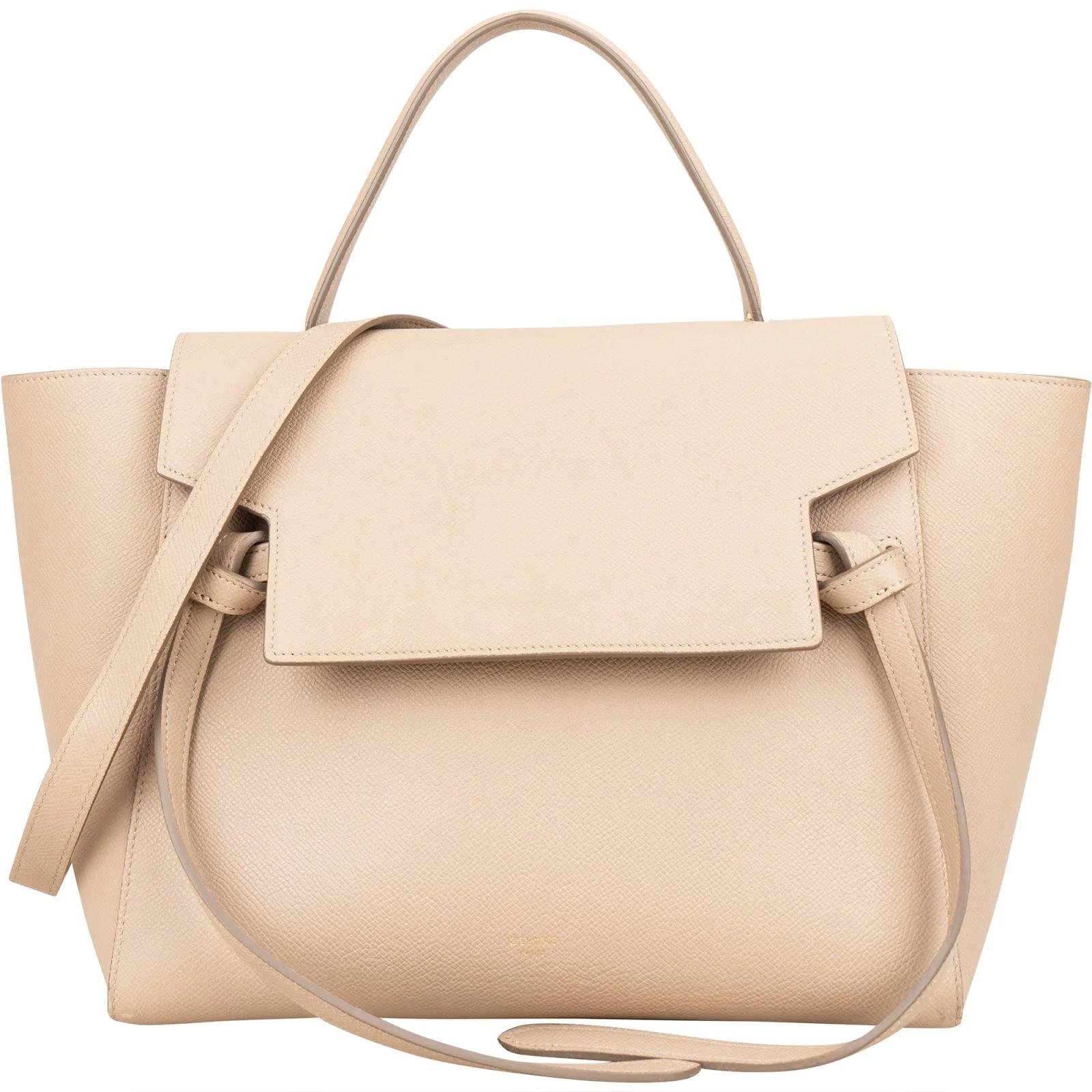 Belt leather handbag