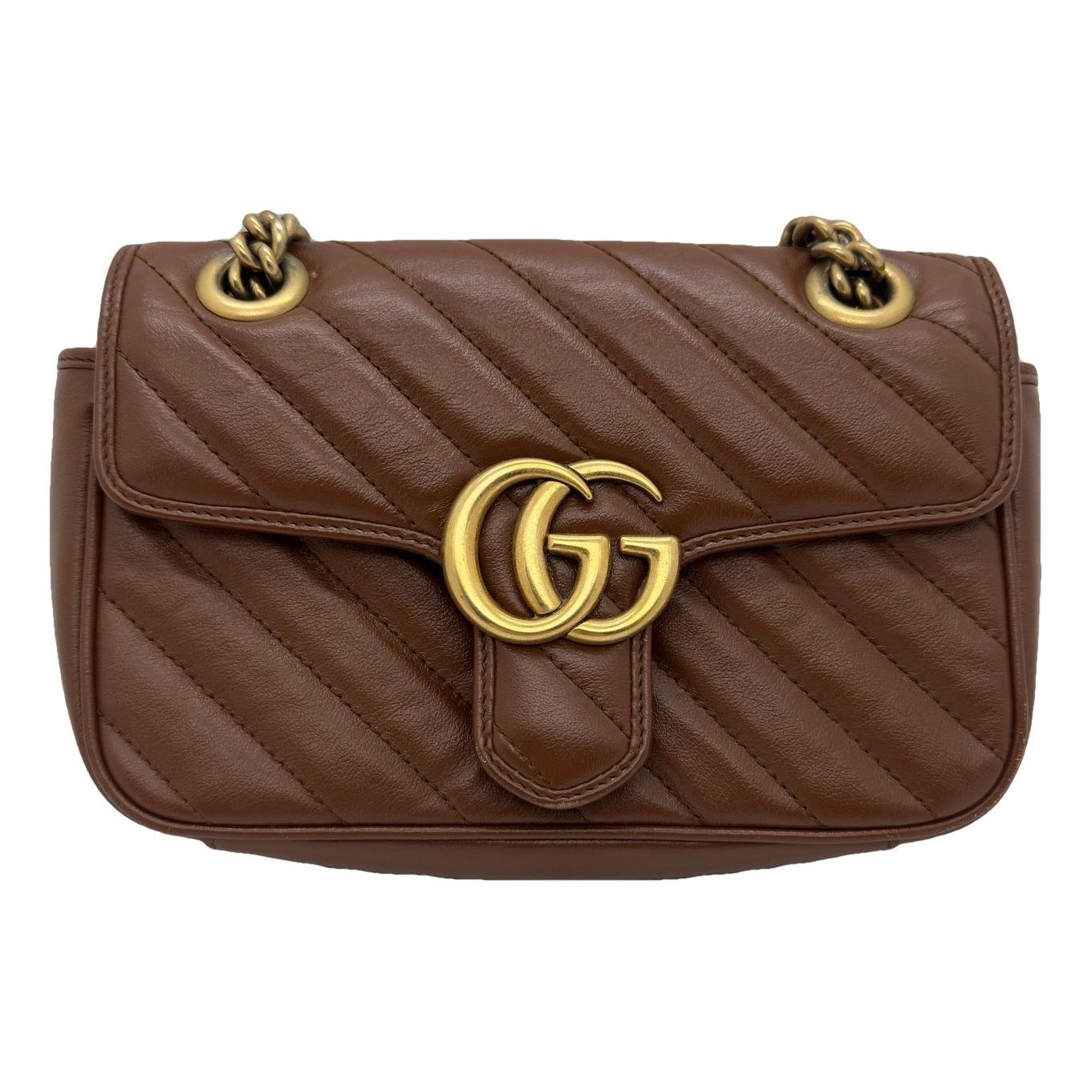 GG Marmont Flap leather handbag