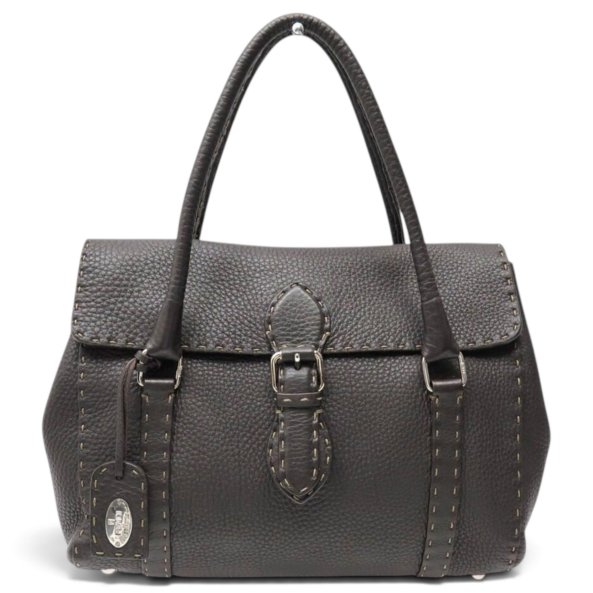 Leather handbag
