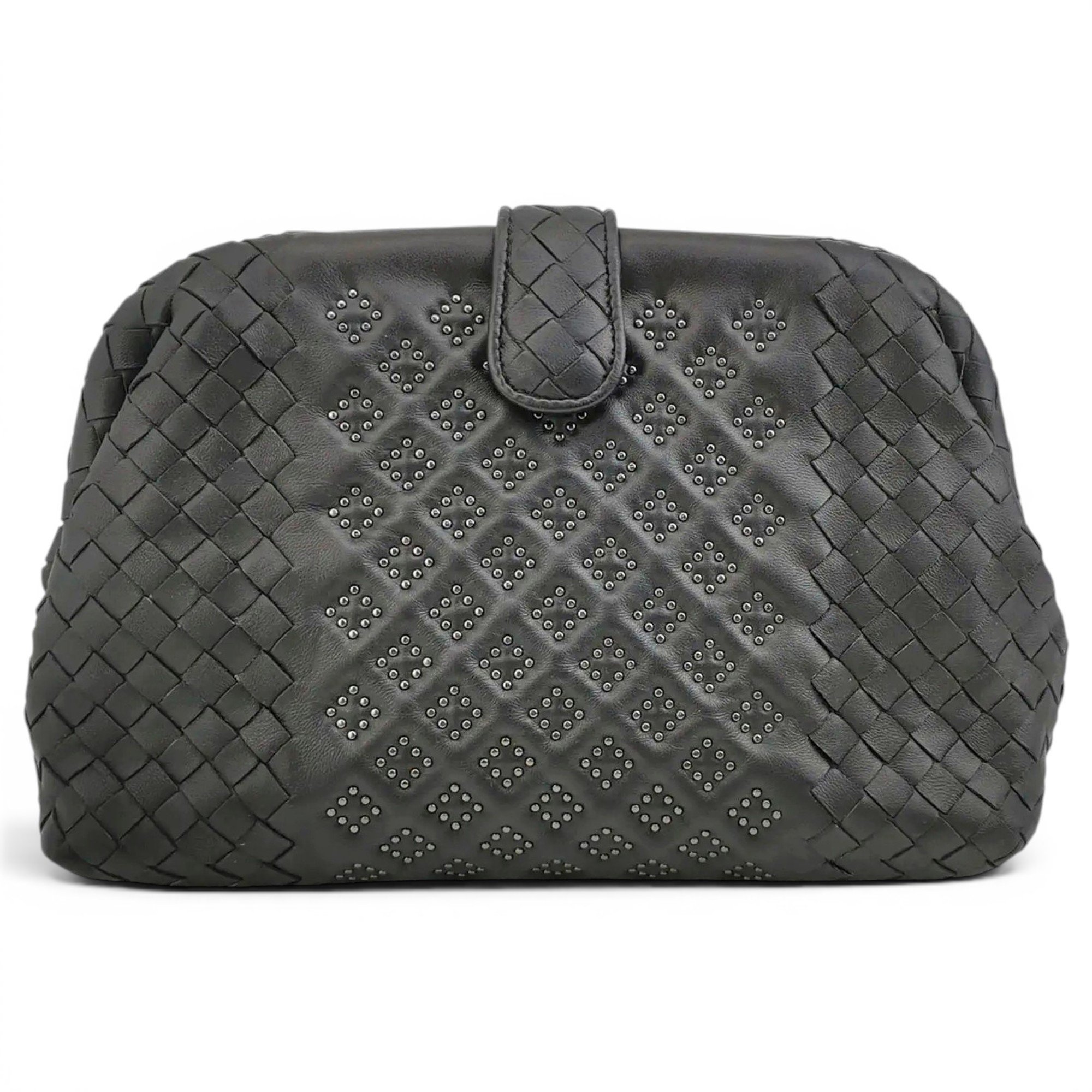 Lauren 1980 leather clutch bag