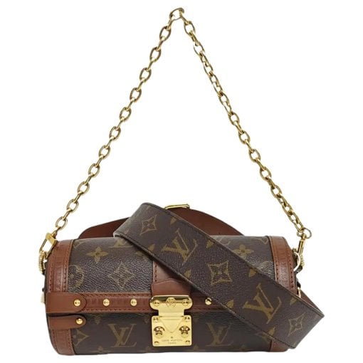 Papillon leather handbag