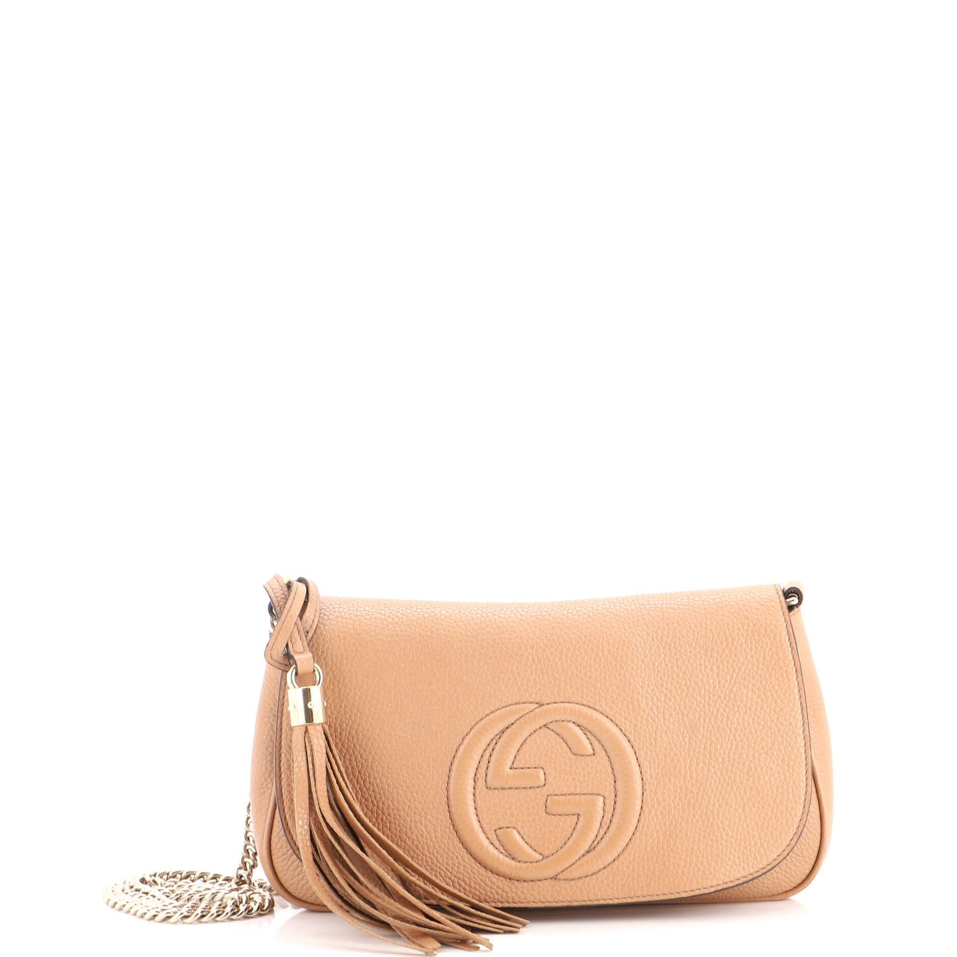 Soho Chain Crossbody Bag Leather Medium