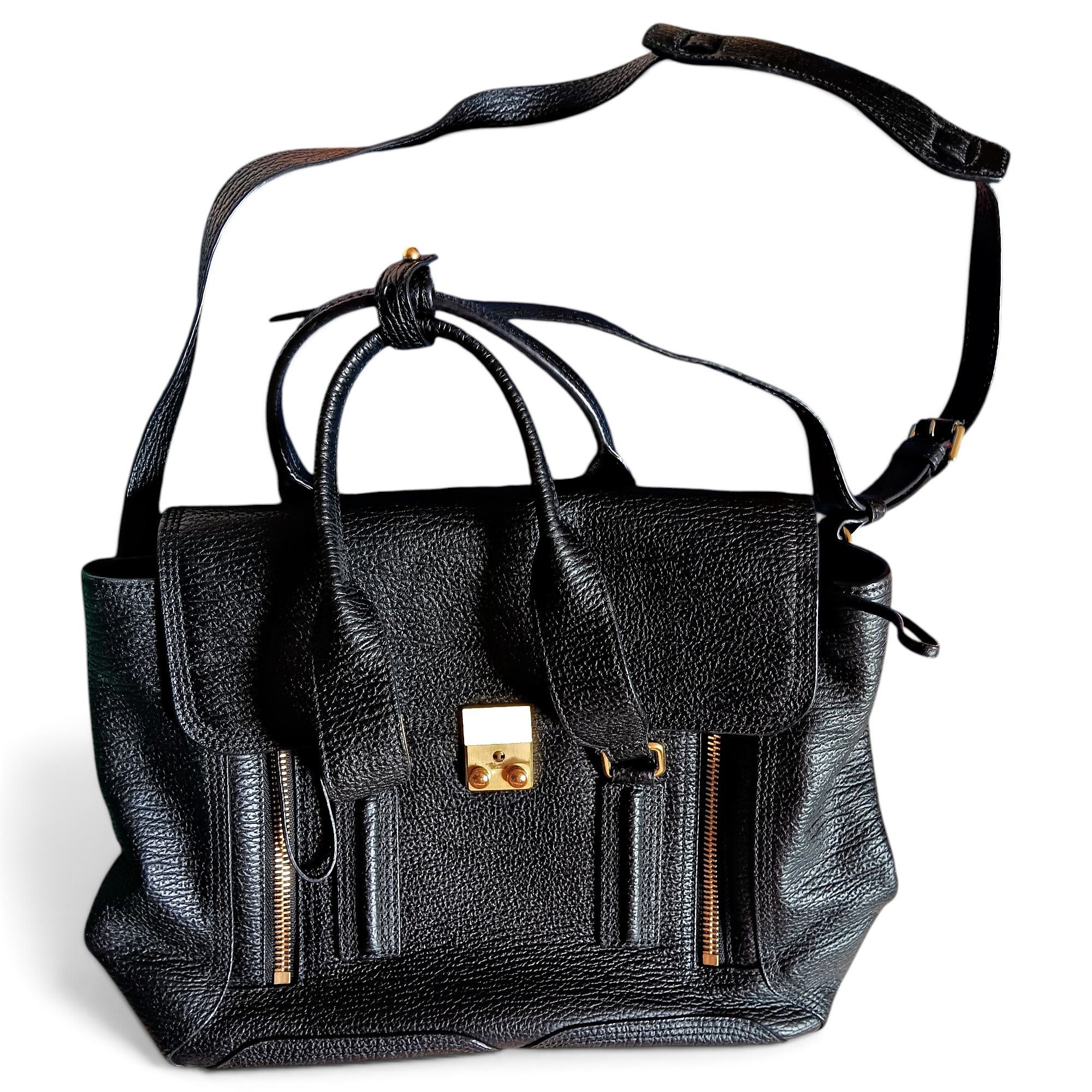 Pashli leather handbag