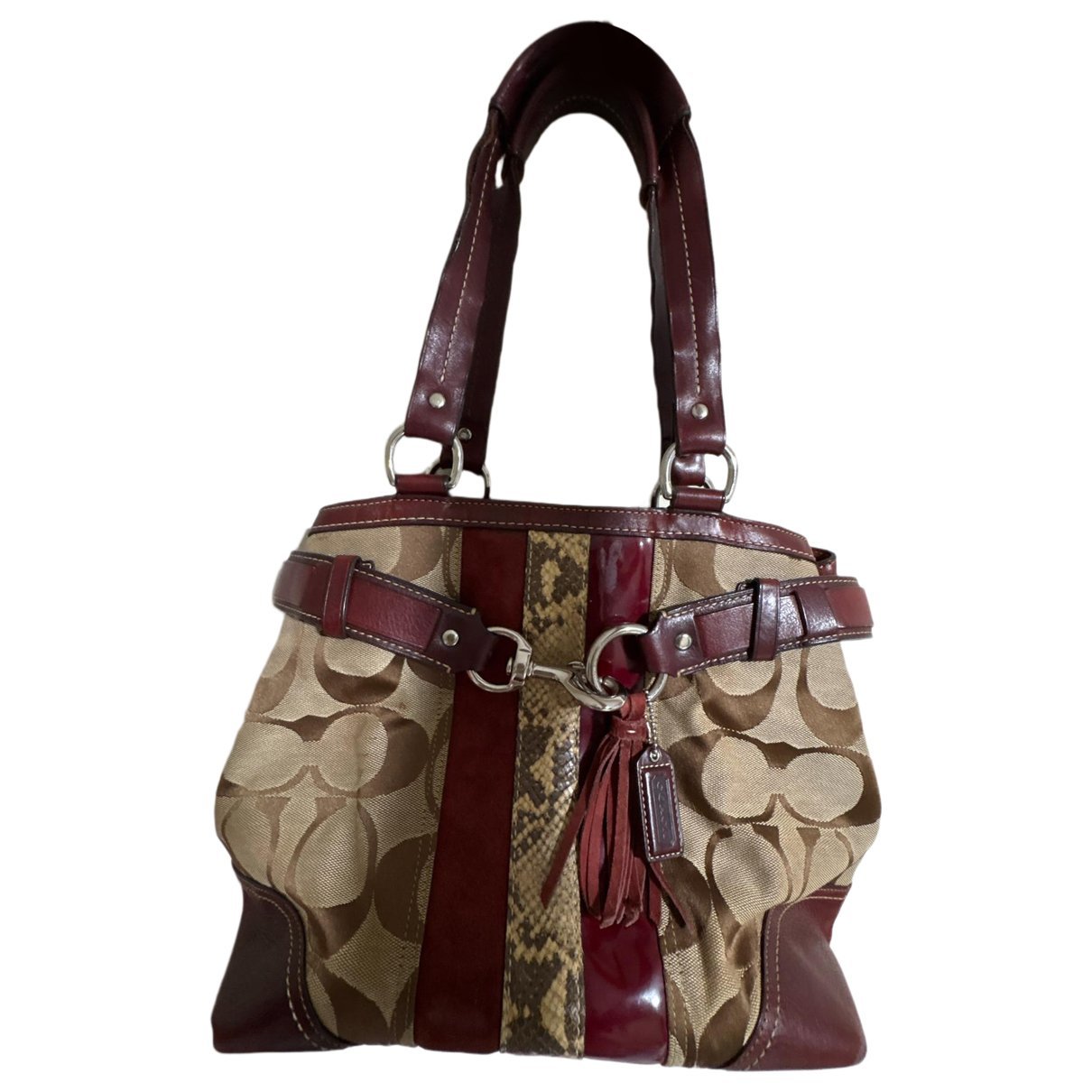 Leather handbag