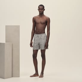 "H Cut Remix" swim trunks