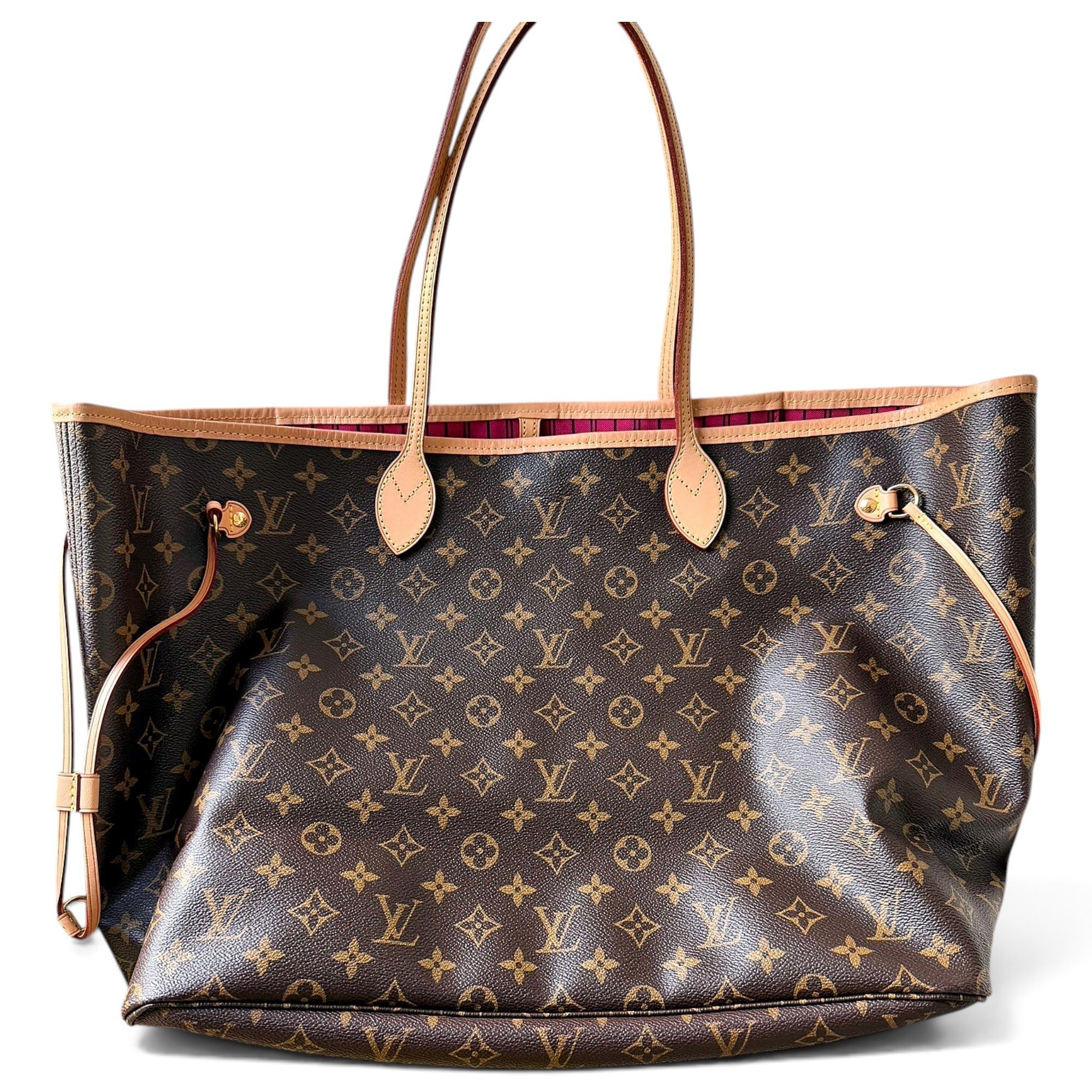 Louis Vuitton Neverfull cloth tote