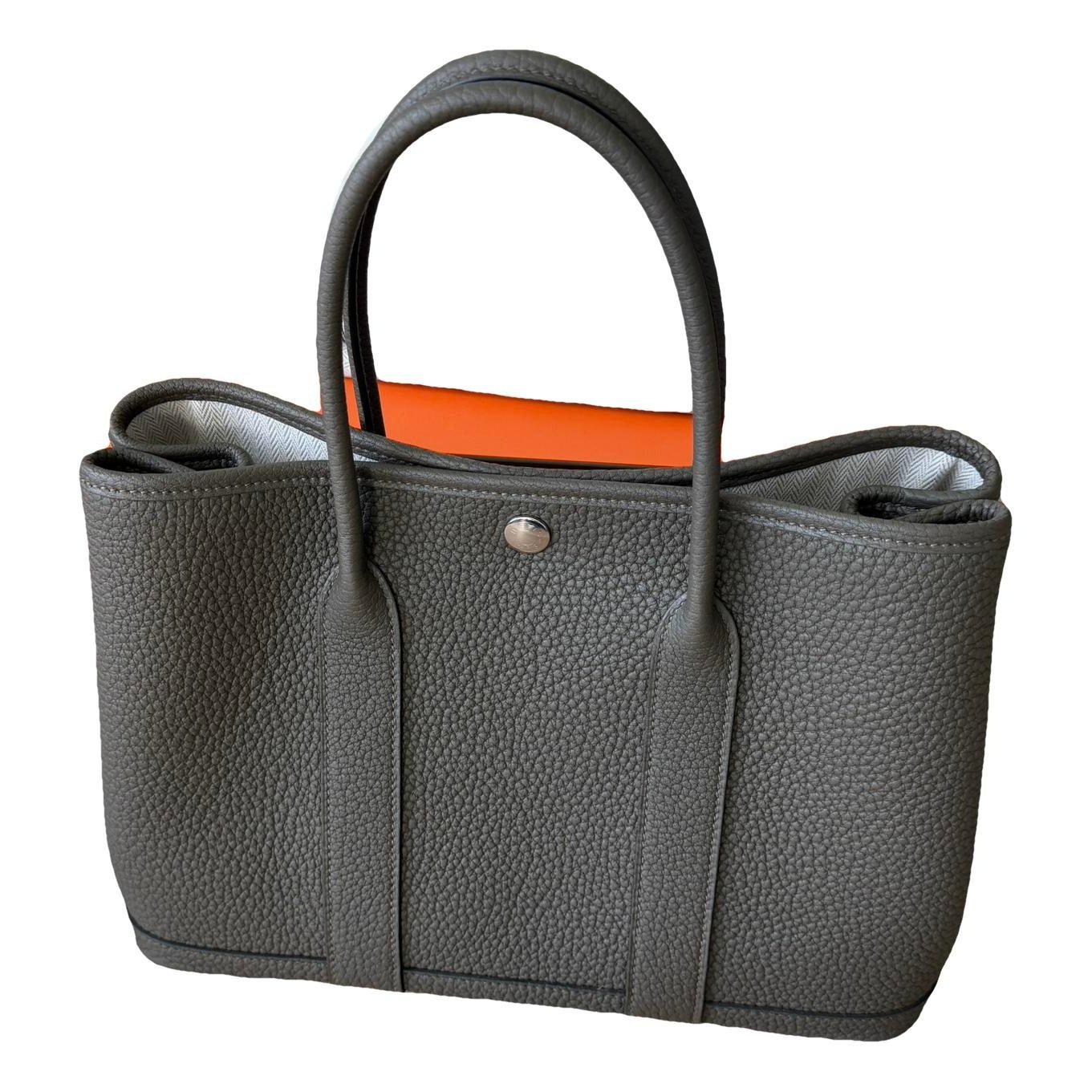 Garden Party leather tote