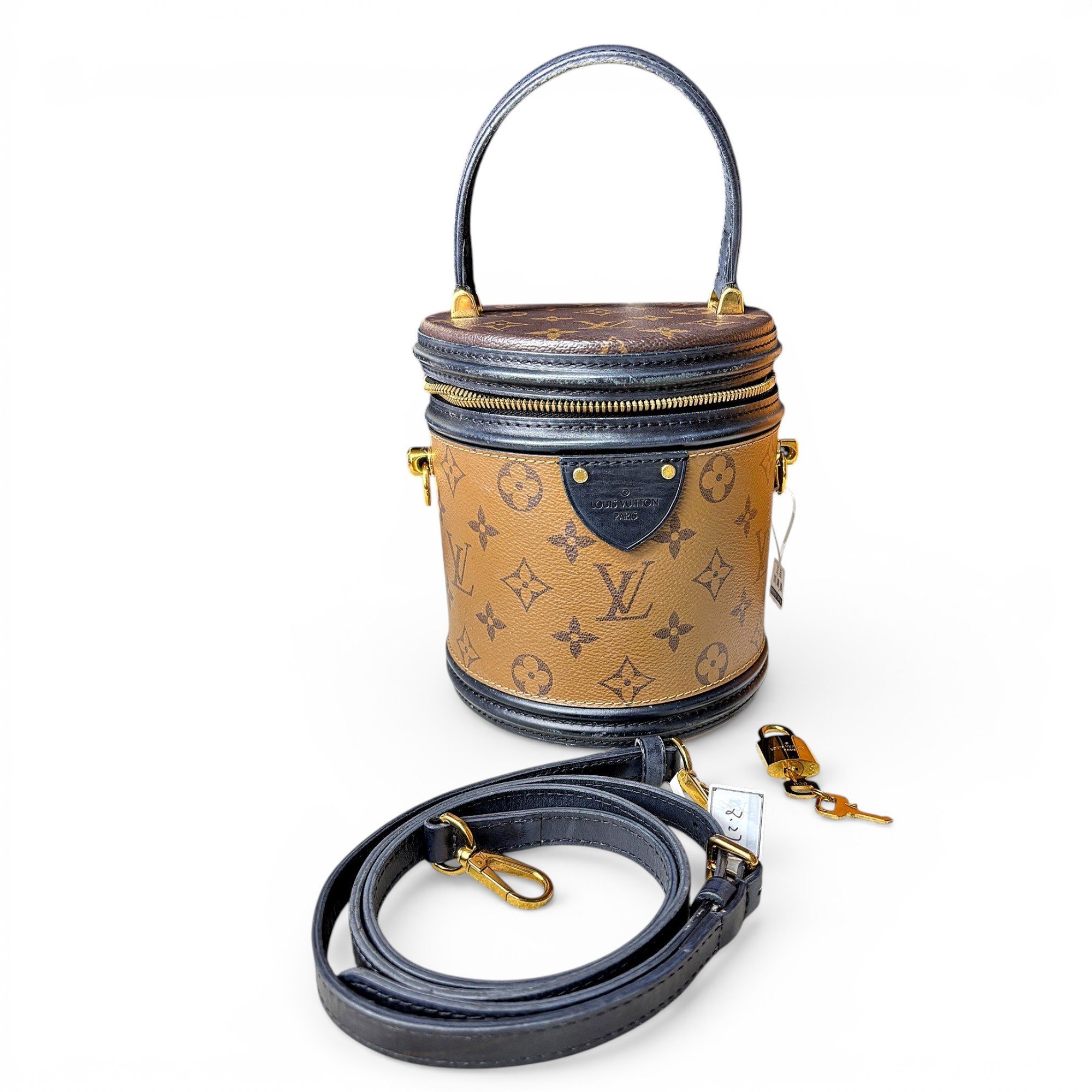 Cannes leather handbag