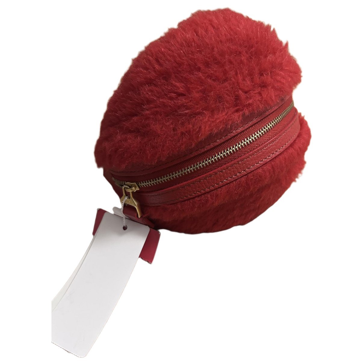 Wool clutch bag