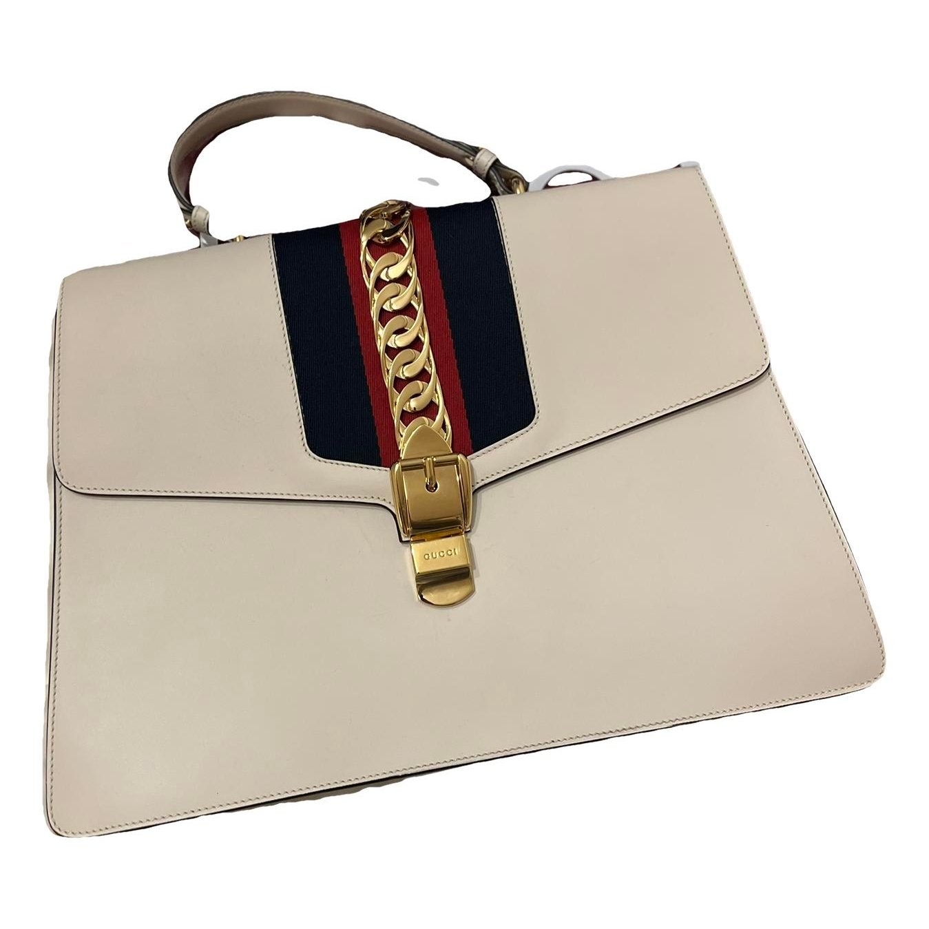 Sylvie Top Handle leather handbag