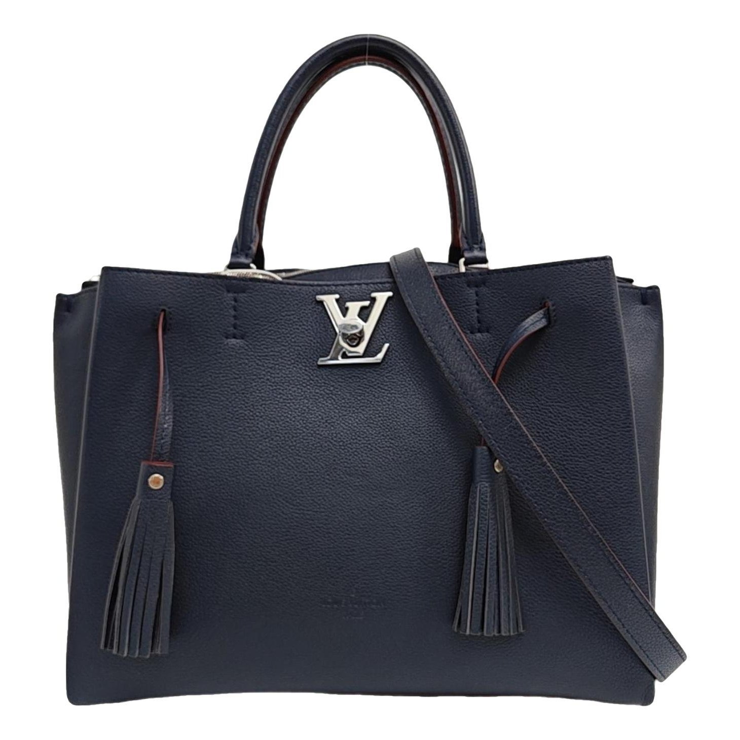 Lockme leather handbag