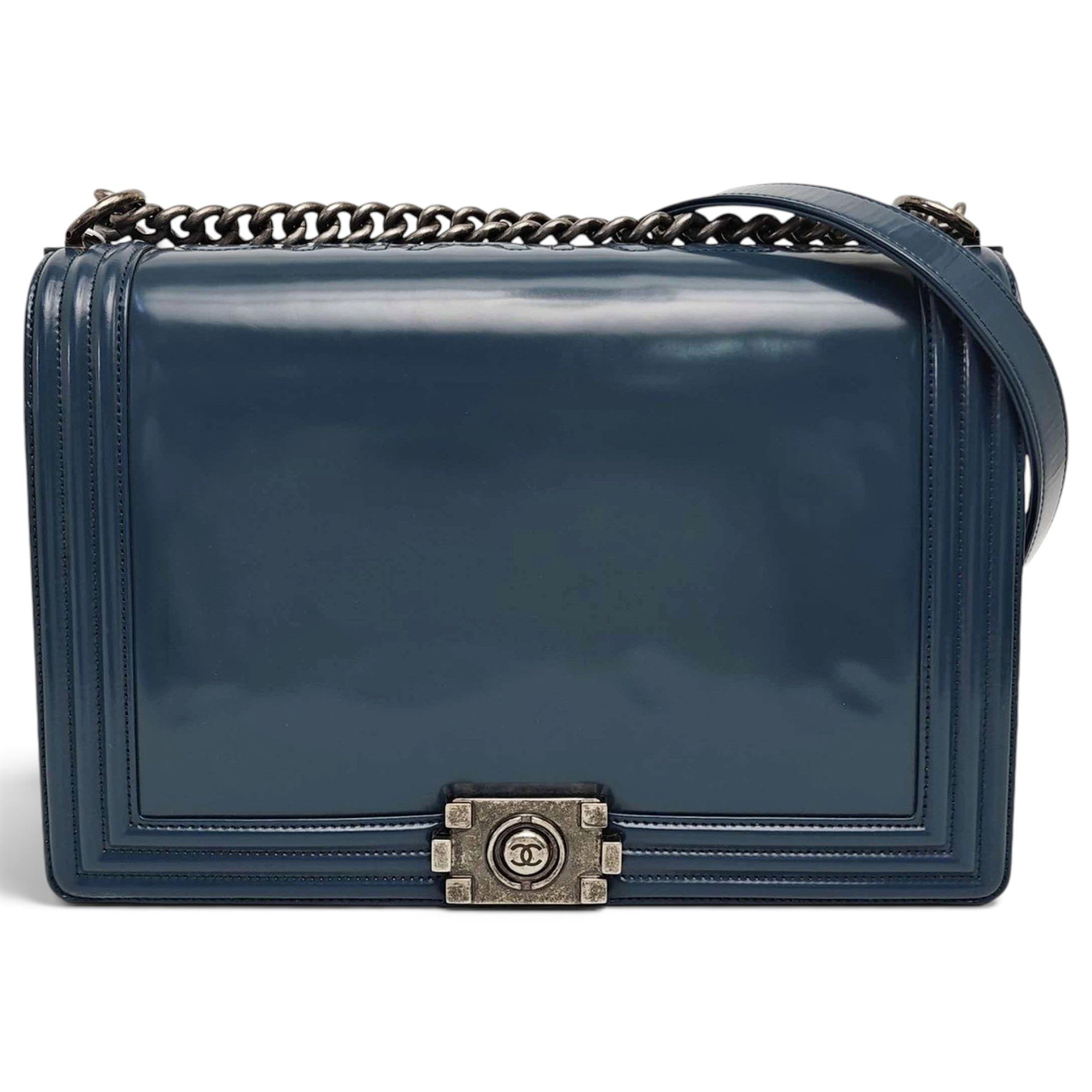Boy leather handbag